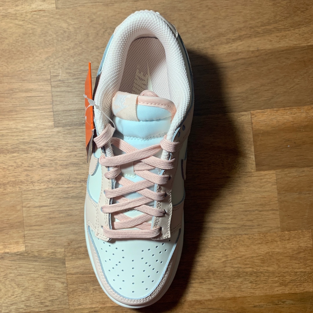 (W) Nike Dunk Low Orange Pearl 착용 스타일 - 2