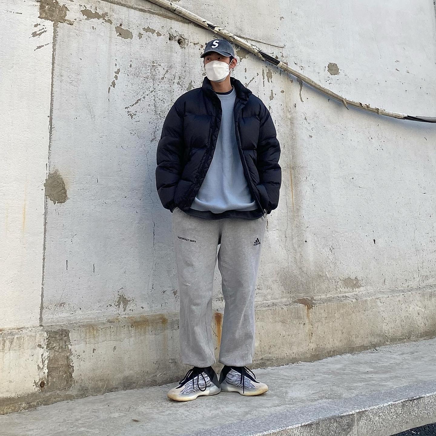 Adidas Yeezy QNTM Lifestyle 착용 스타일 - 2