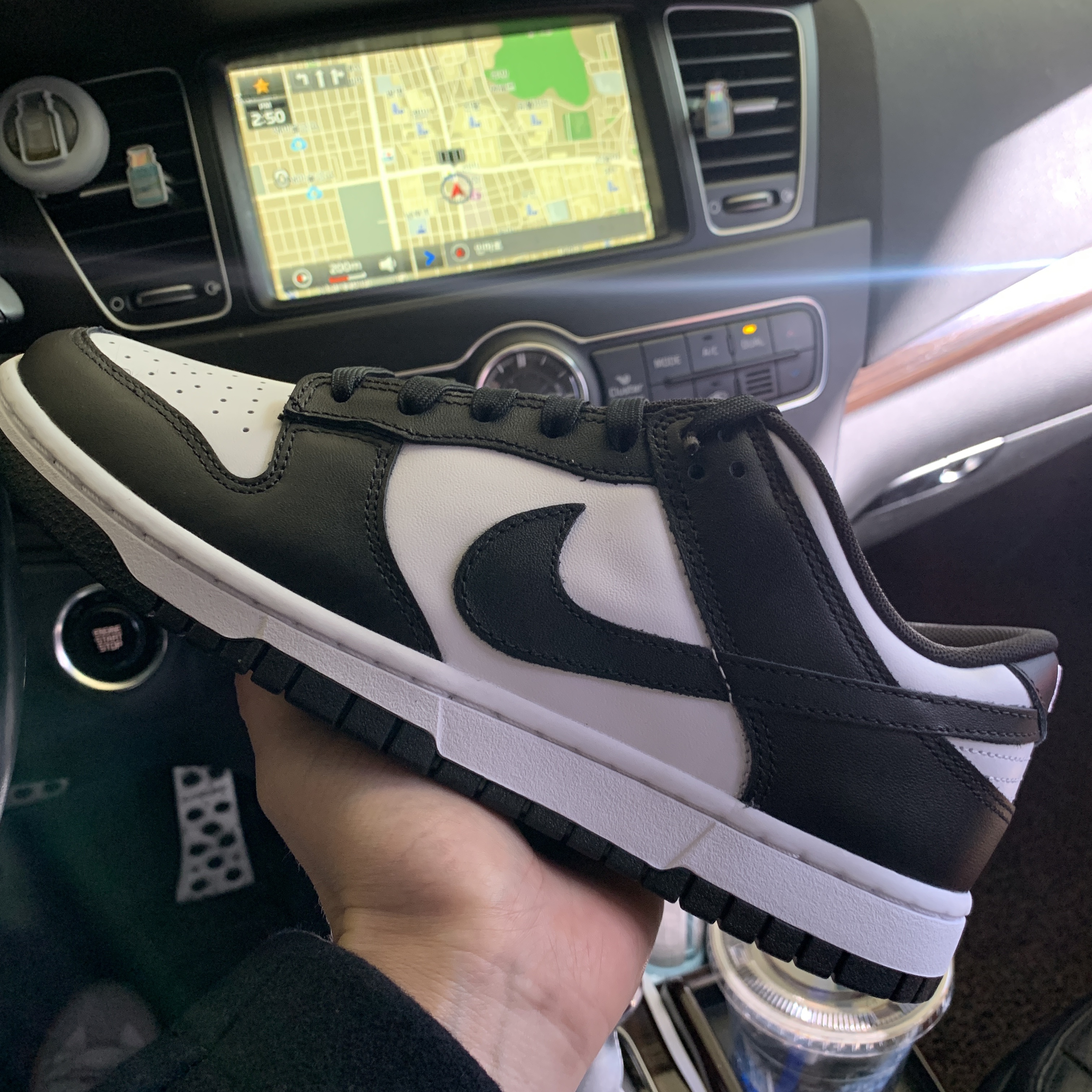 Nike Dunk Low Retro Black 착용 스타일 - 3