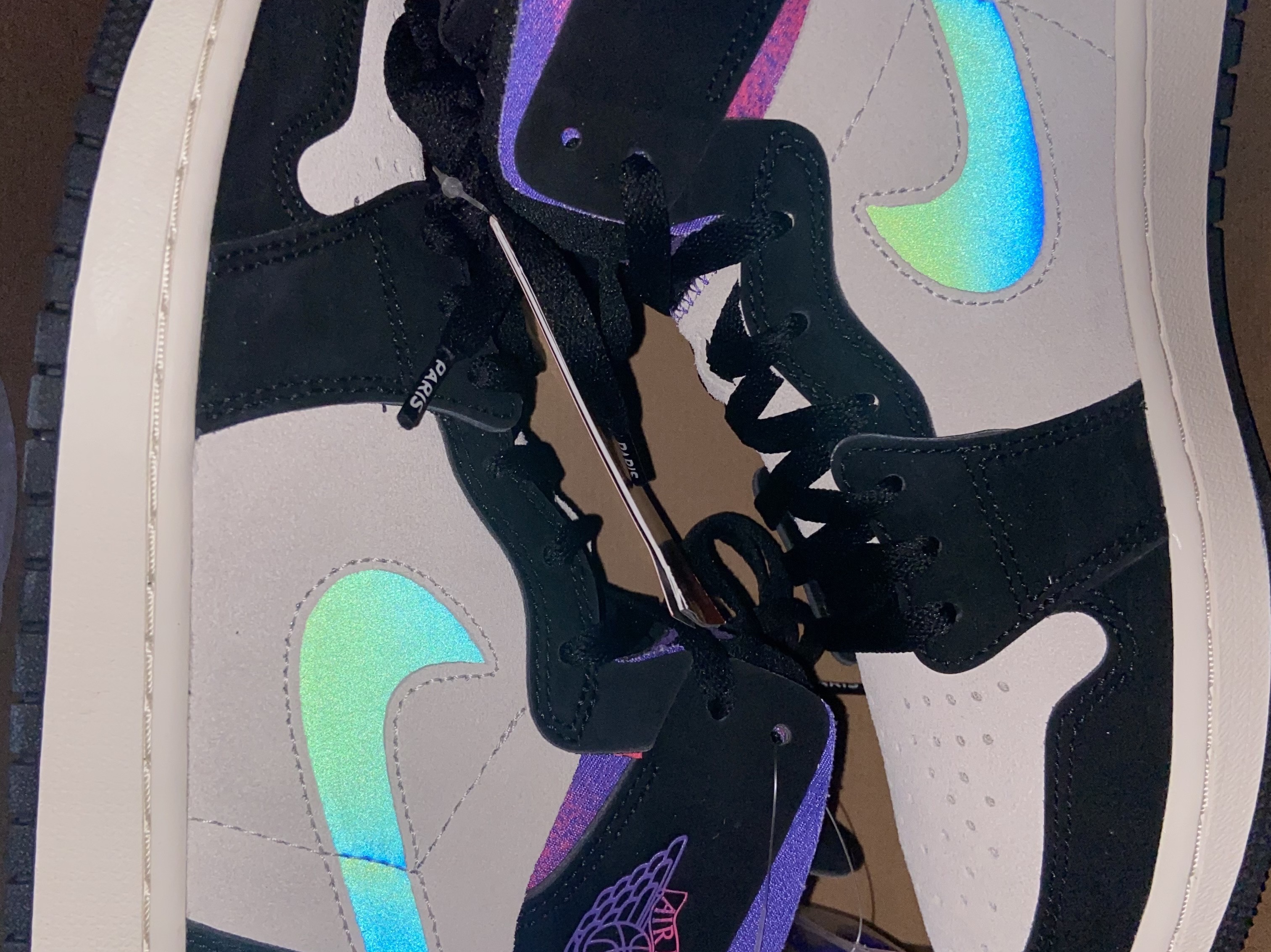 Jordan 1 x Paris Saint-Germain Zoom Air CMFT 착용 스타일 - 3