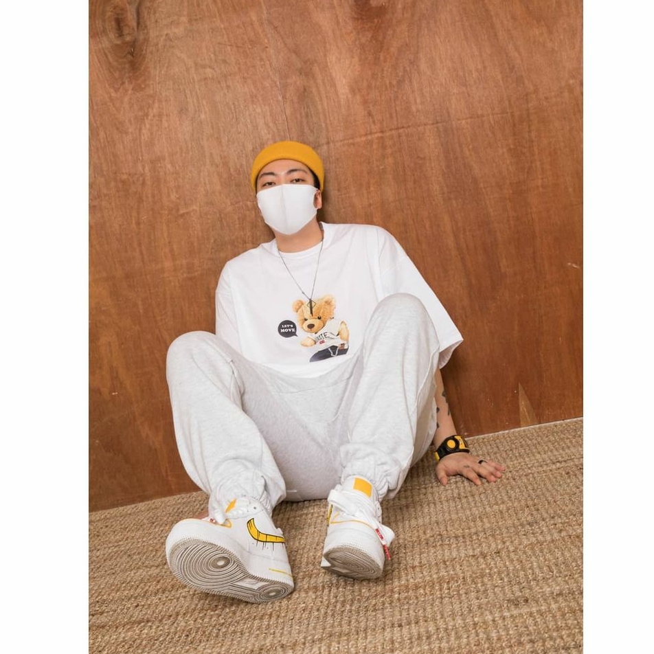 Nike Air Force 1 '07 Low White 착용 스타일 - 1