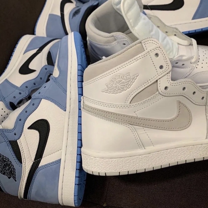 Jordan 1 Retro High OG University Blue 착용 스타일