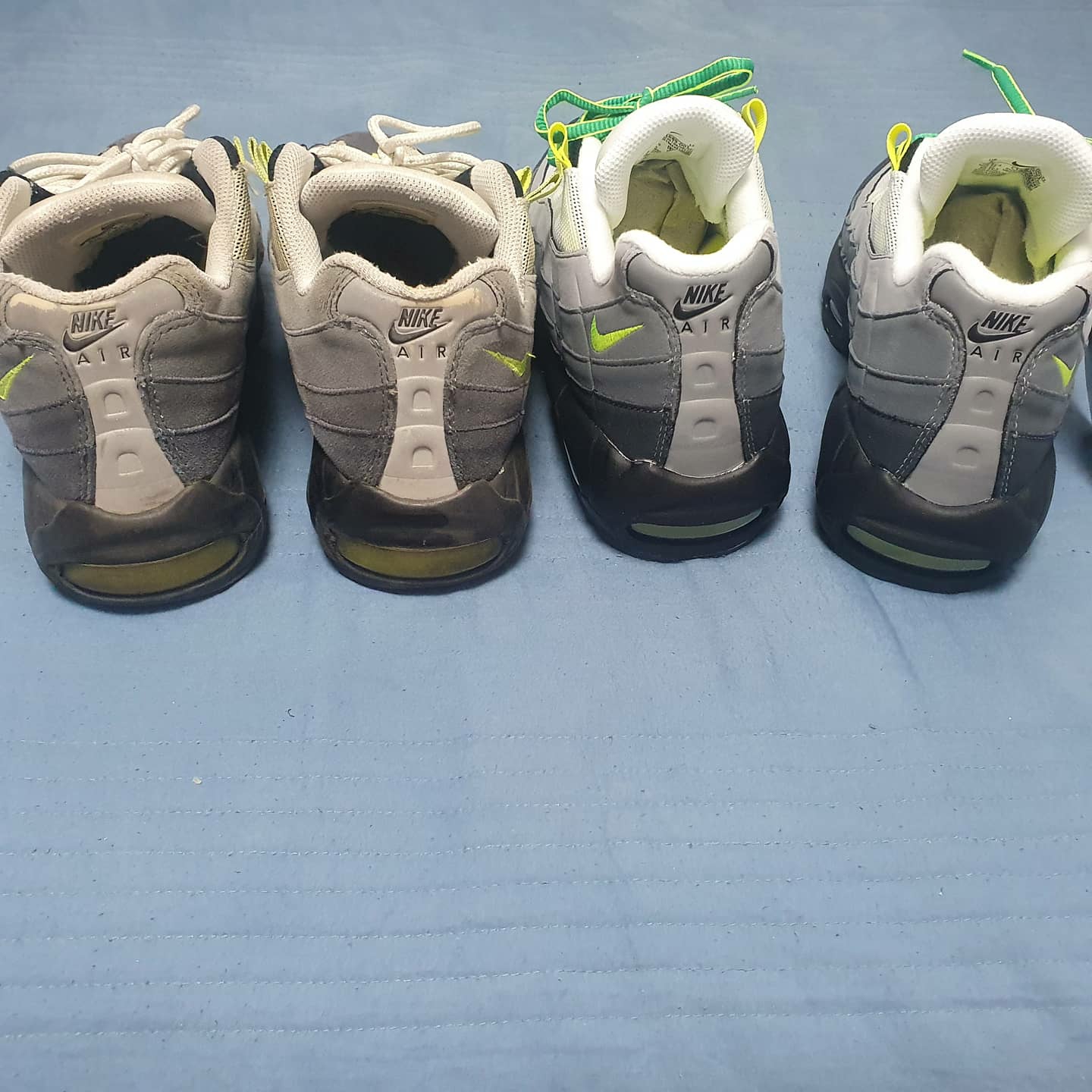 Nike Air Max 95 OG Neon Yellow 2020 착용 스타일 - 2