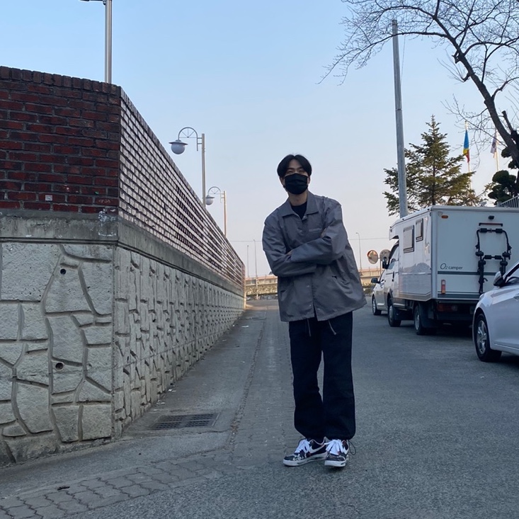 Nike x Peaceminusone Air Force 1 Low Para-Noise 착용 스타일