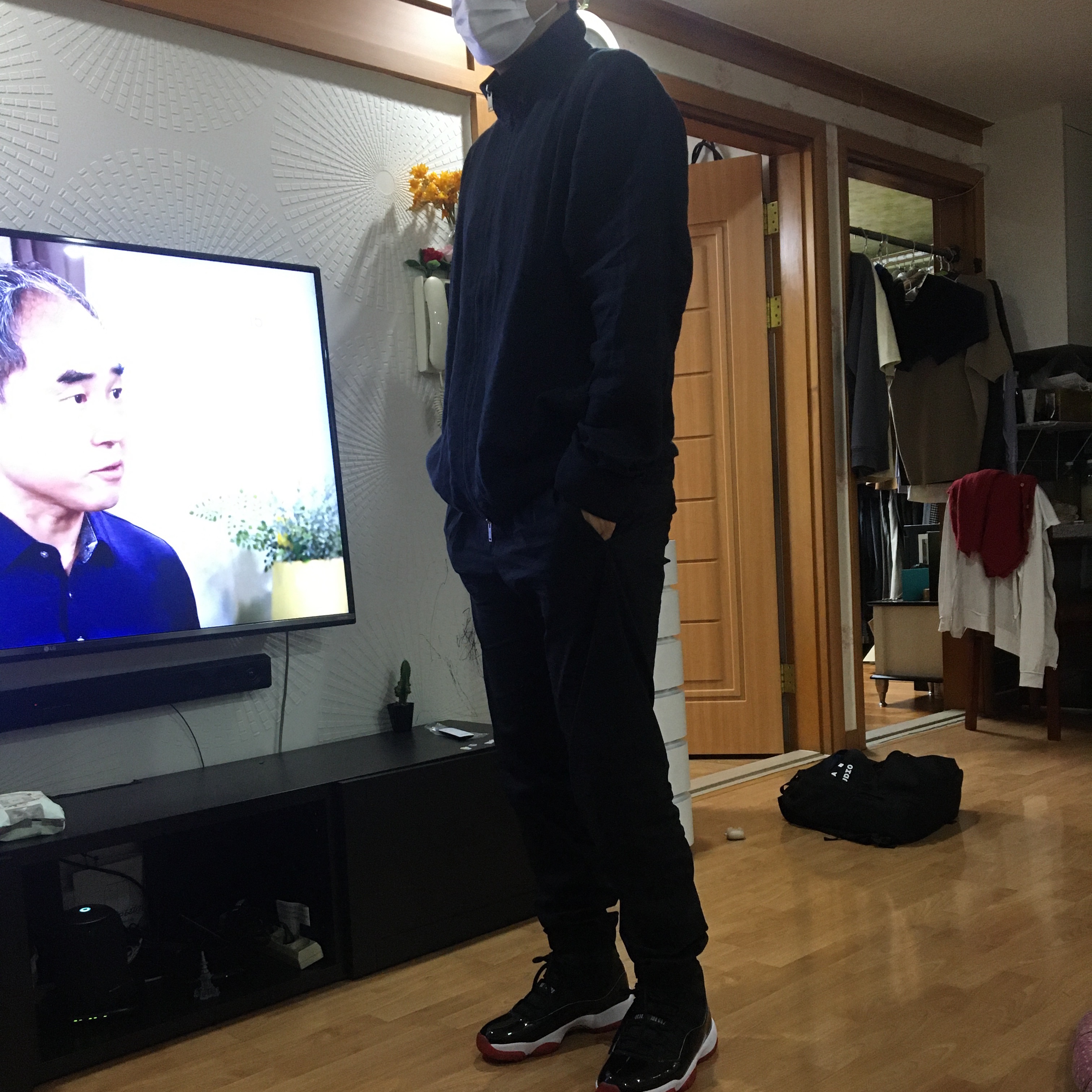 Jordan 11 Retro Bred 2019 착용 스타일