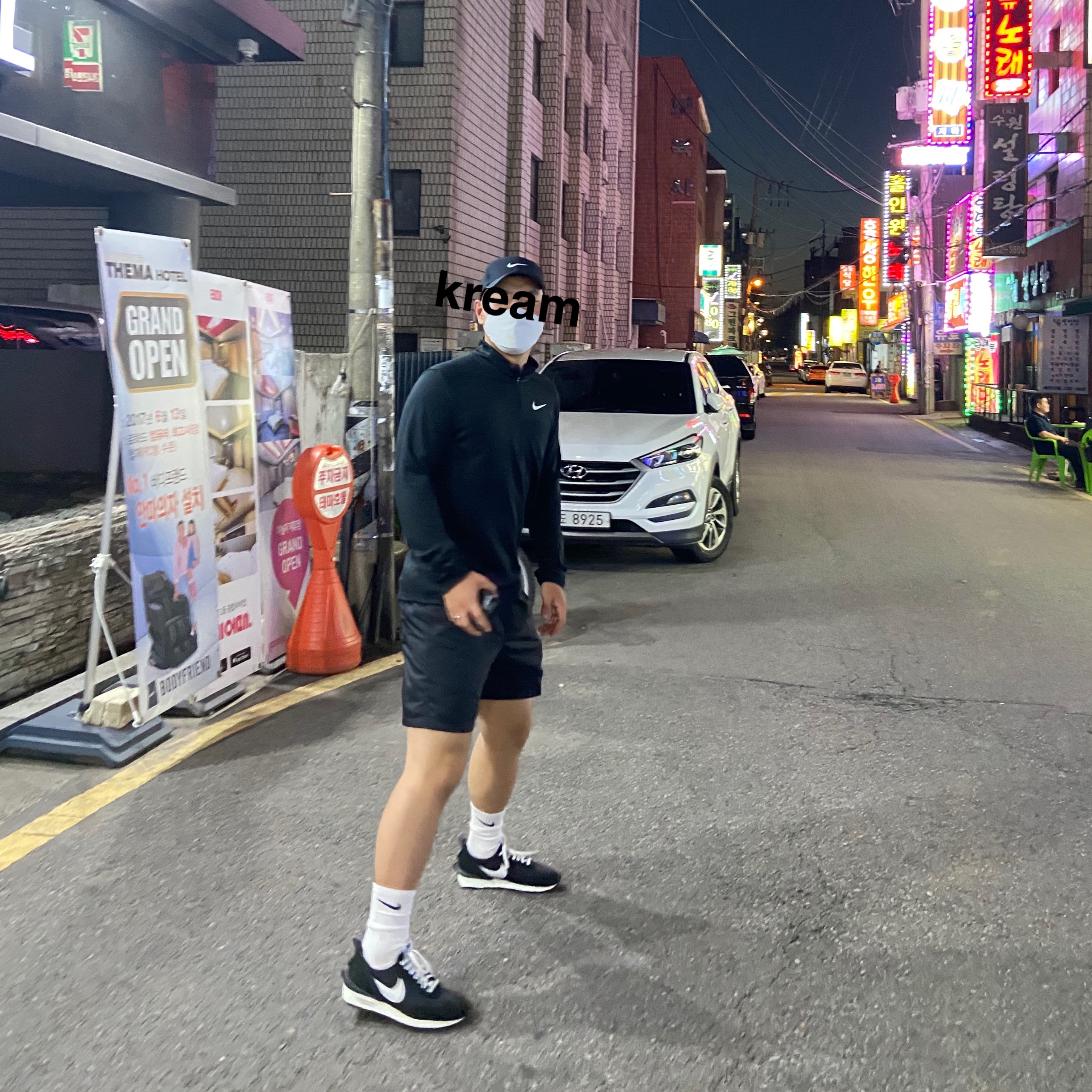 Nike x Undercover Daybreak Black 착용 스타일