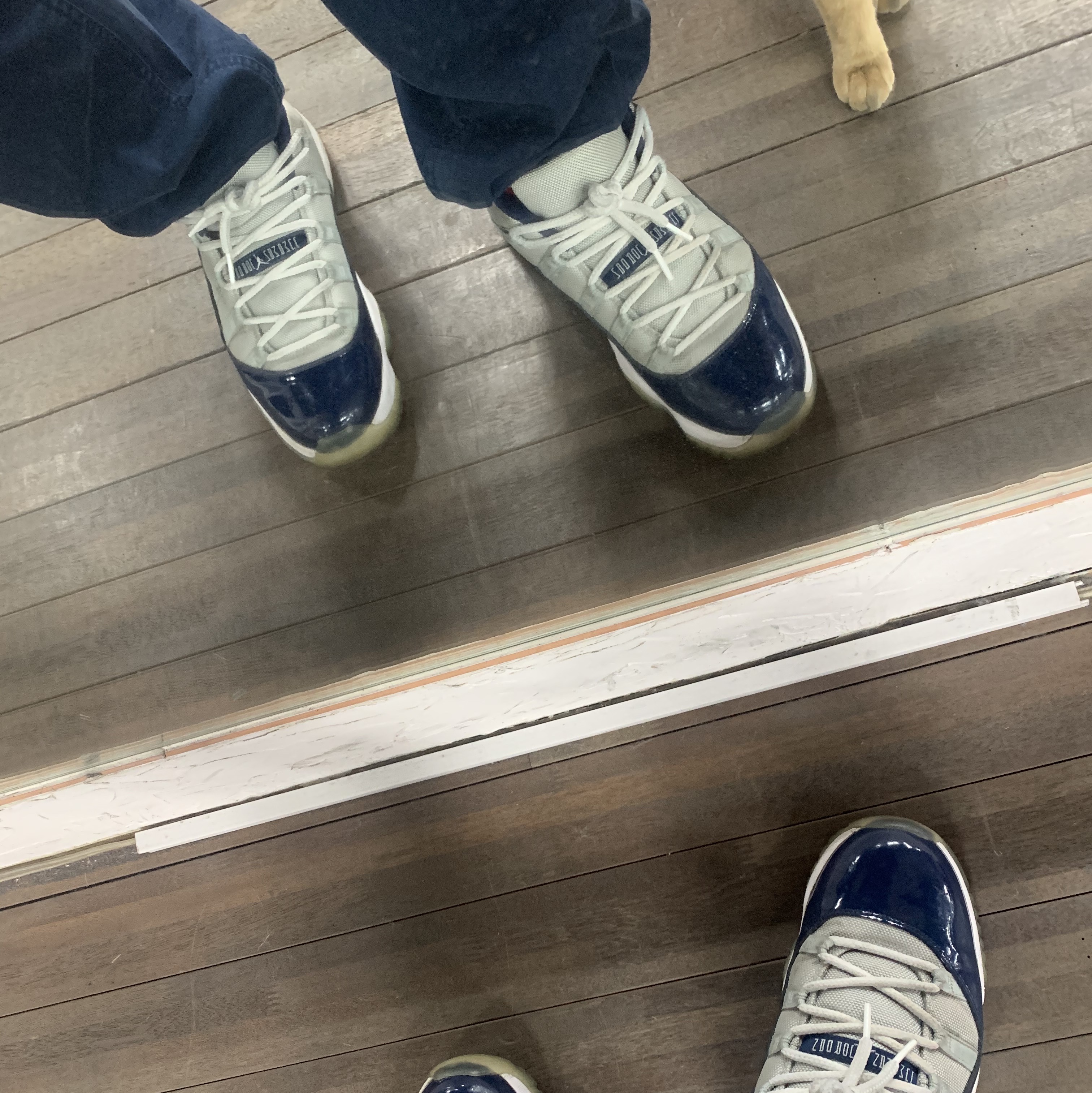 Jordan 11 Retro Low Georgetown 착용 스타일