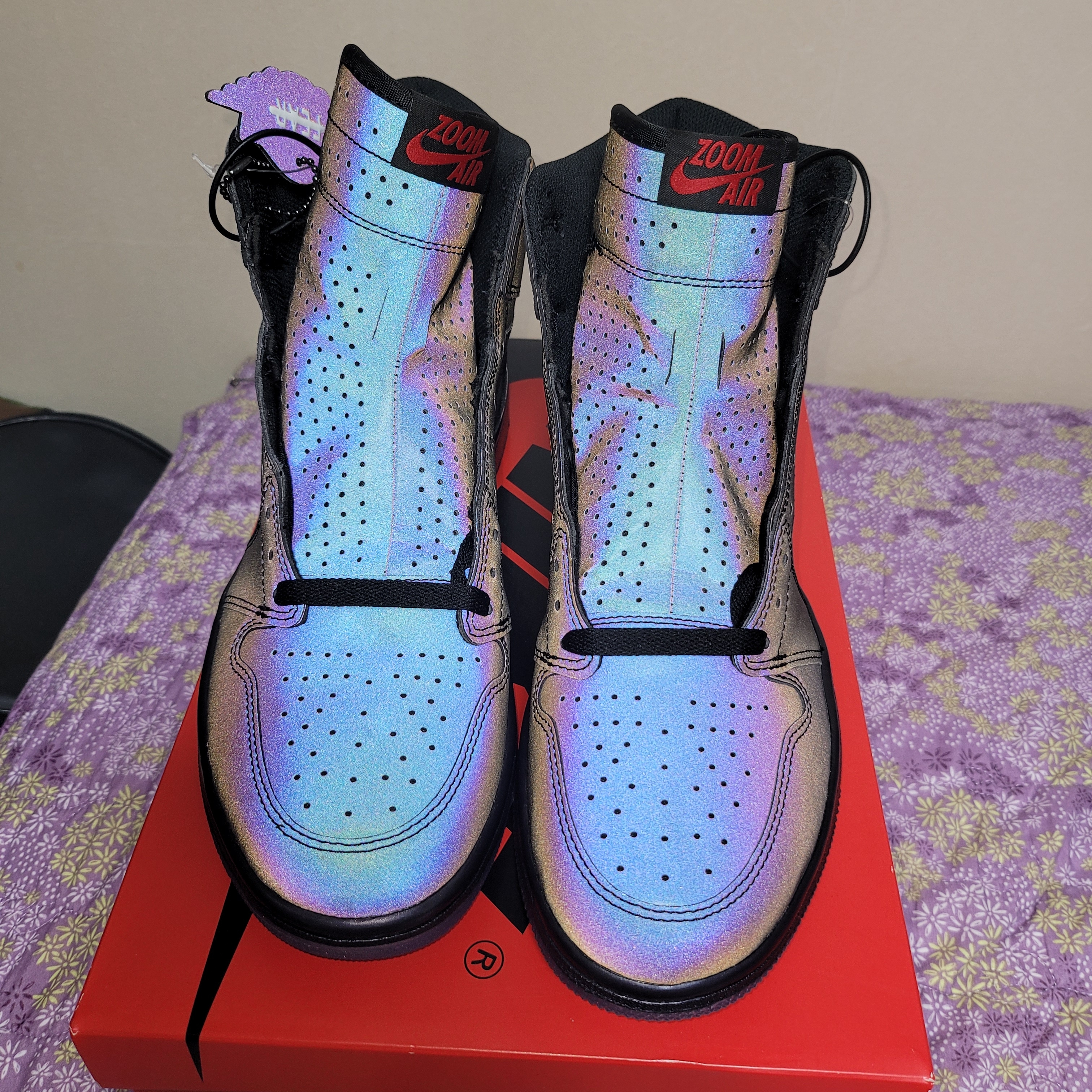 Jordan 1 Retro High Fearless Zoom 착용 스타일 - 1