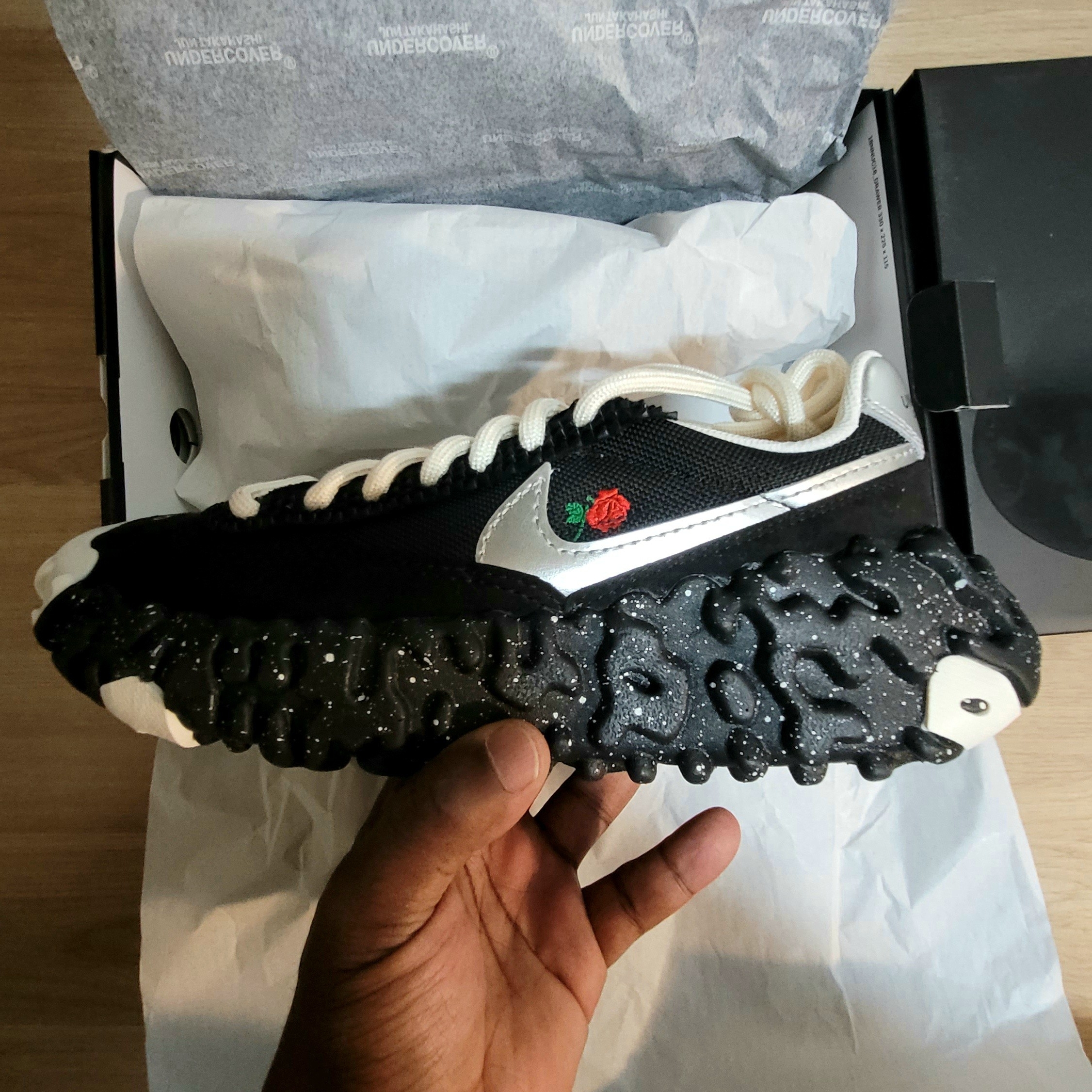 Nike x Undercover Overbreak SP Black 착용 스타일 - 1