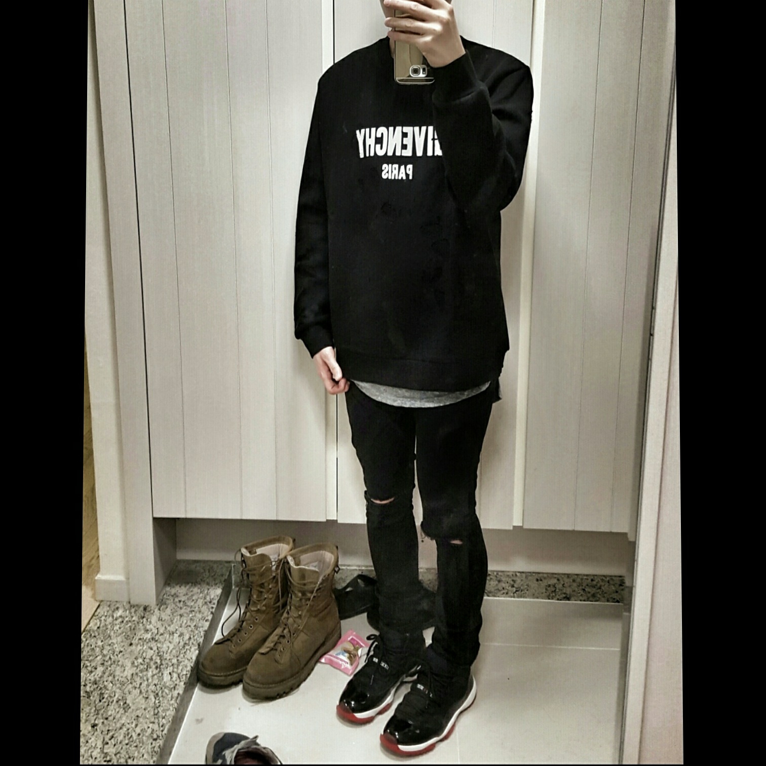 Jordan 11 Retro Bred 2019 착용 스타일