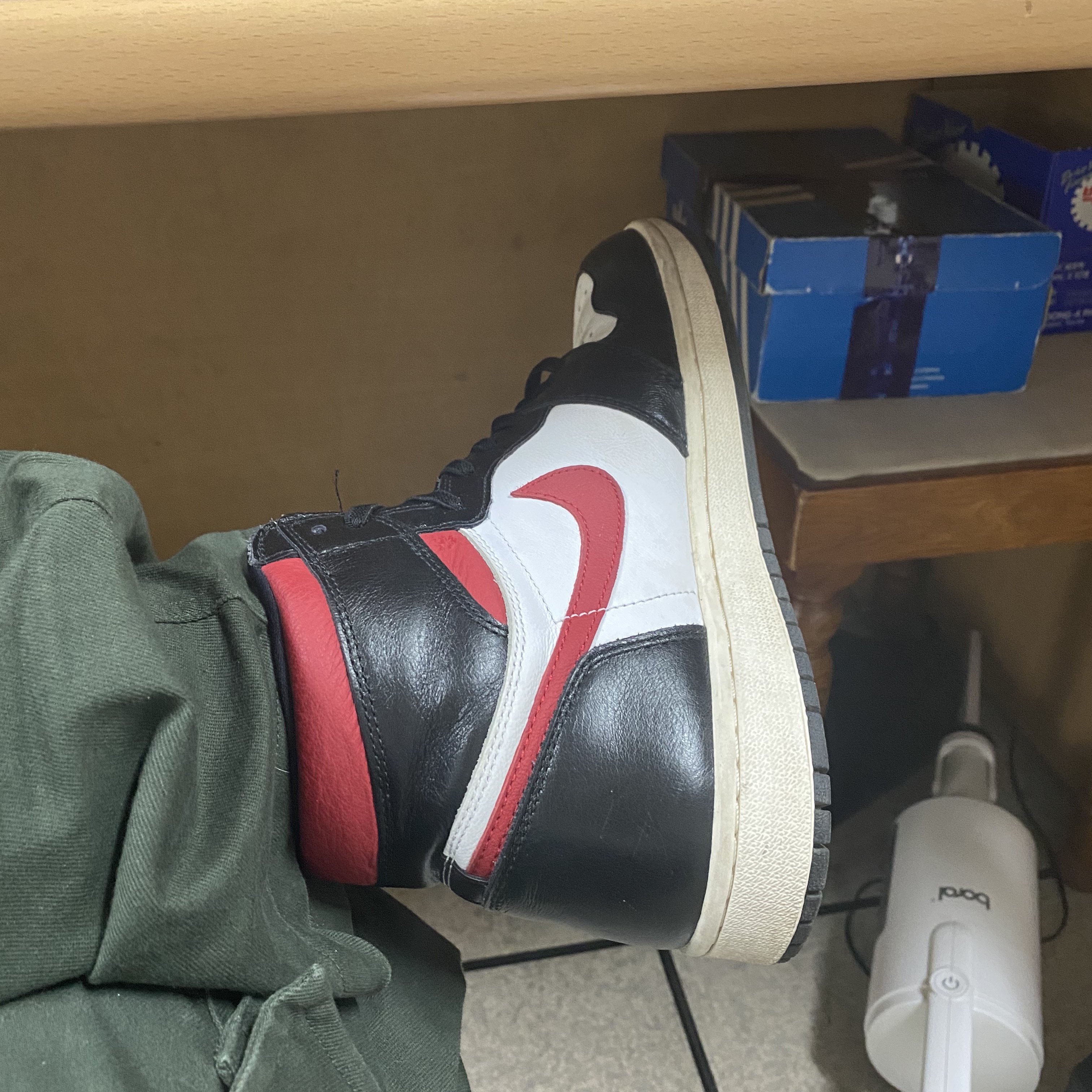 Jordan 1 Retro High OG Gym Red 착용 스타일