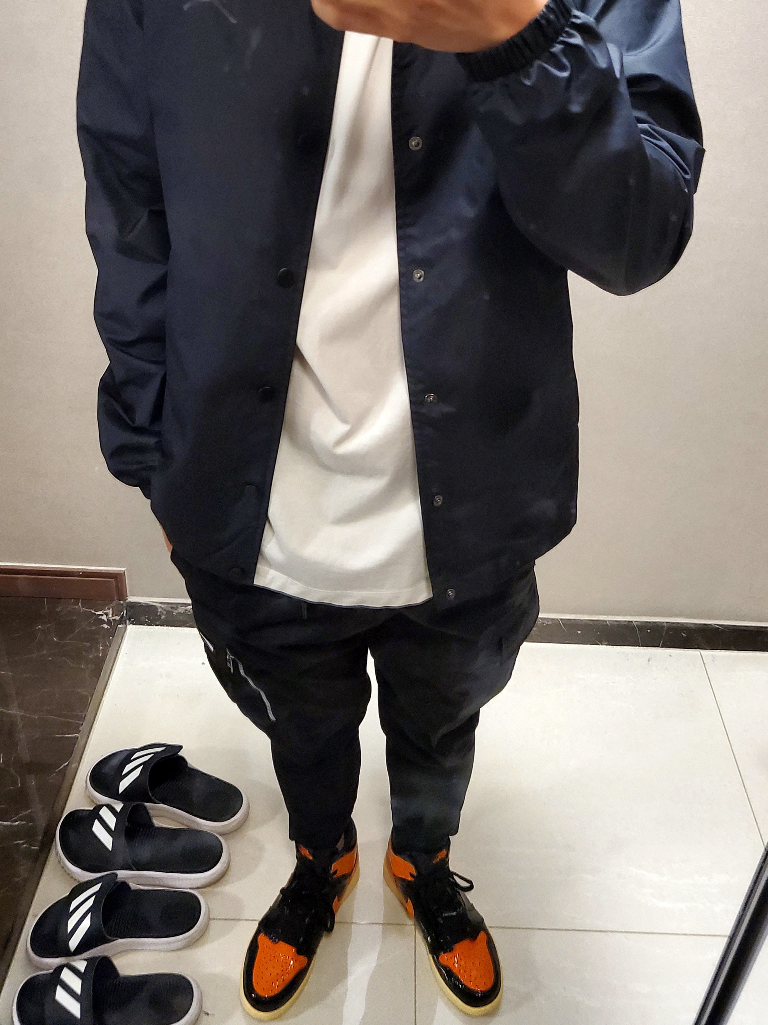 Jordan 1 Retro High Shattered Backboard 3.0 착용 스타일