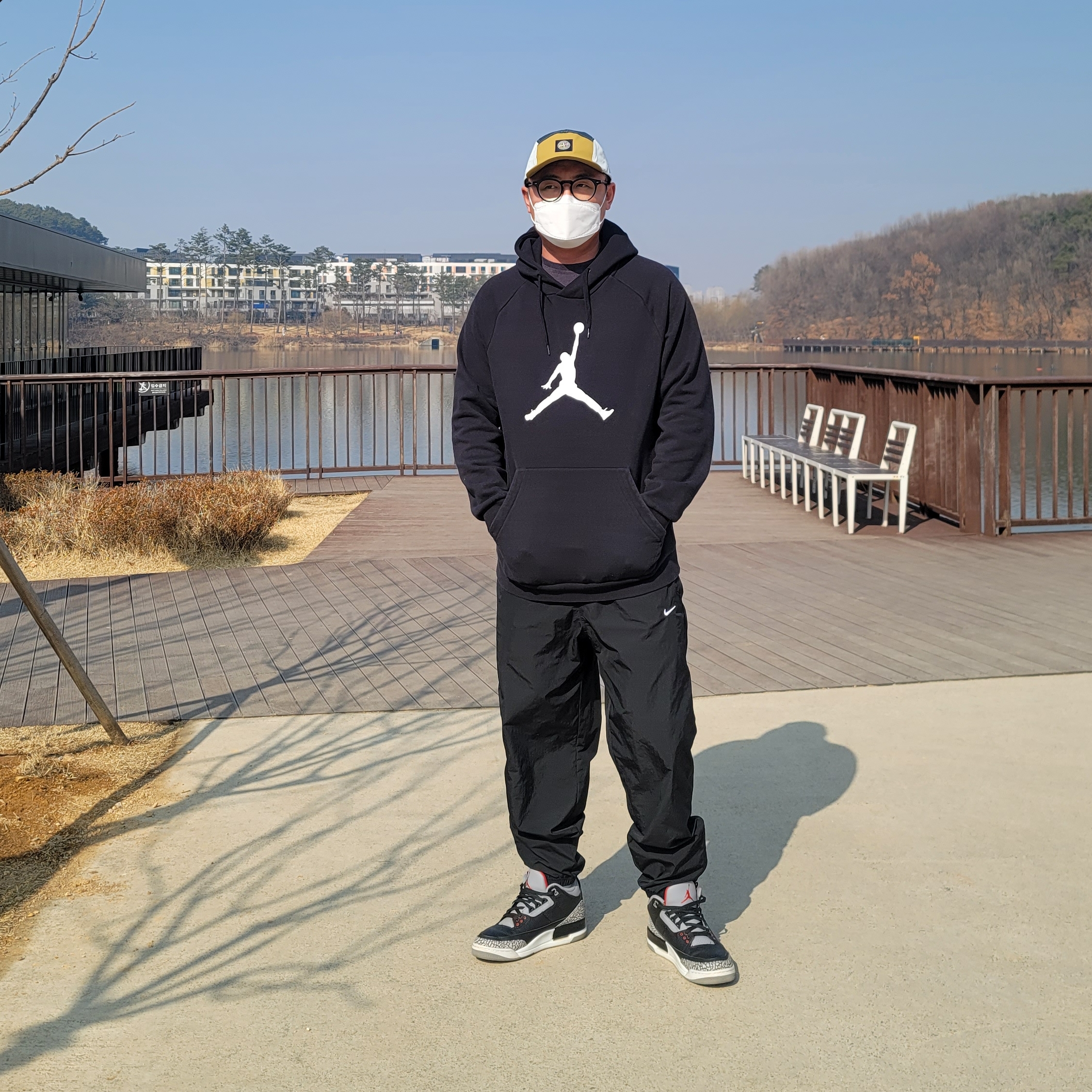 Jordan 3 Retro OG Black Cement 2018 착용 스타일
