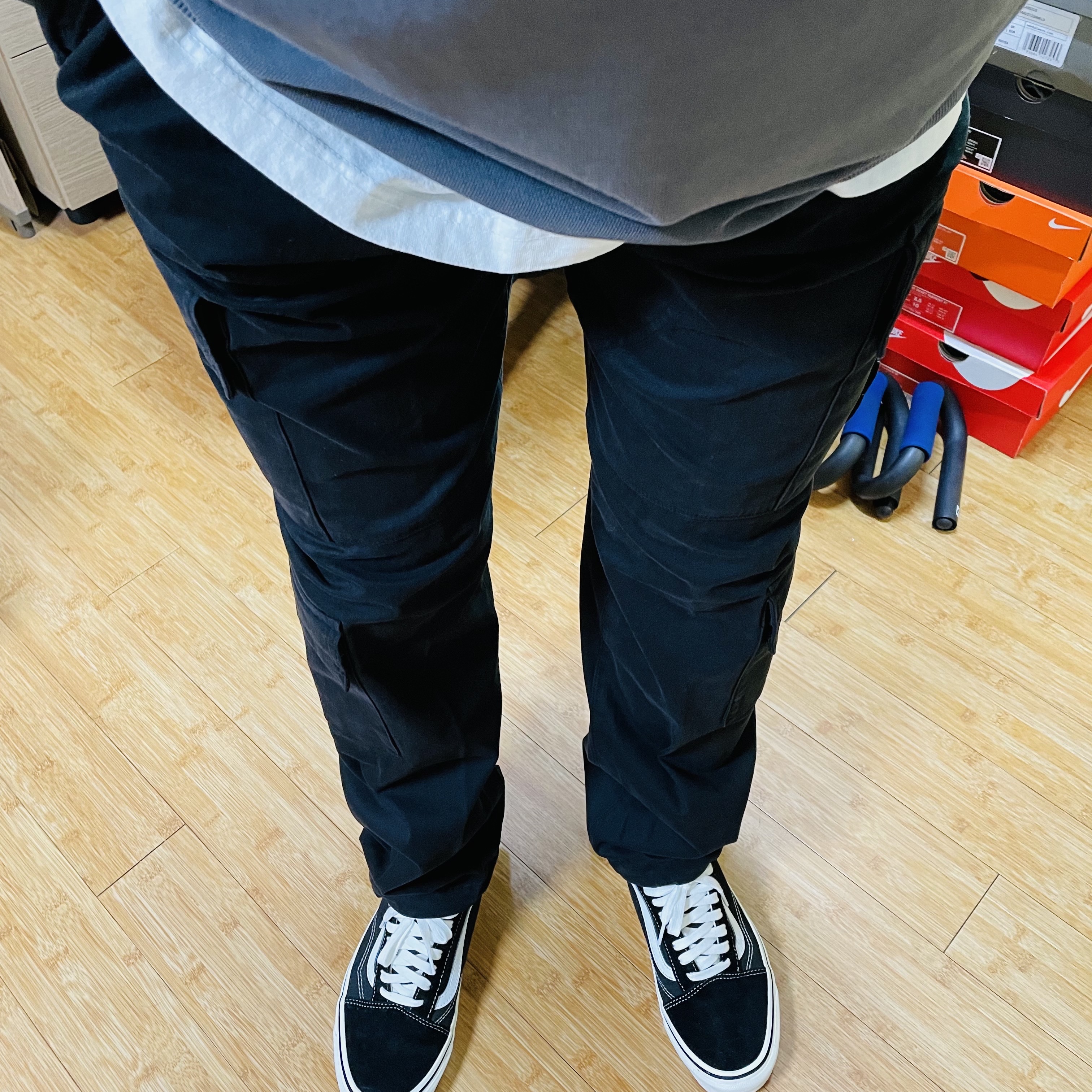 Vans Vault OG Old Skool LX Black 착용 스타일