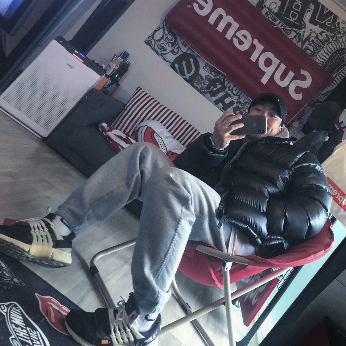 Nike x Drake Nocta Puffer Jacket Black - US/EU, Nike x Off-White Air Presto OG The Ten 착용 스타일 - 2