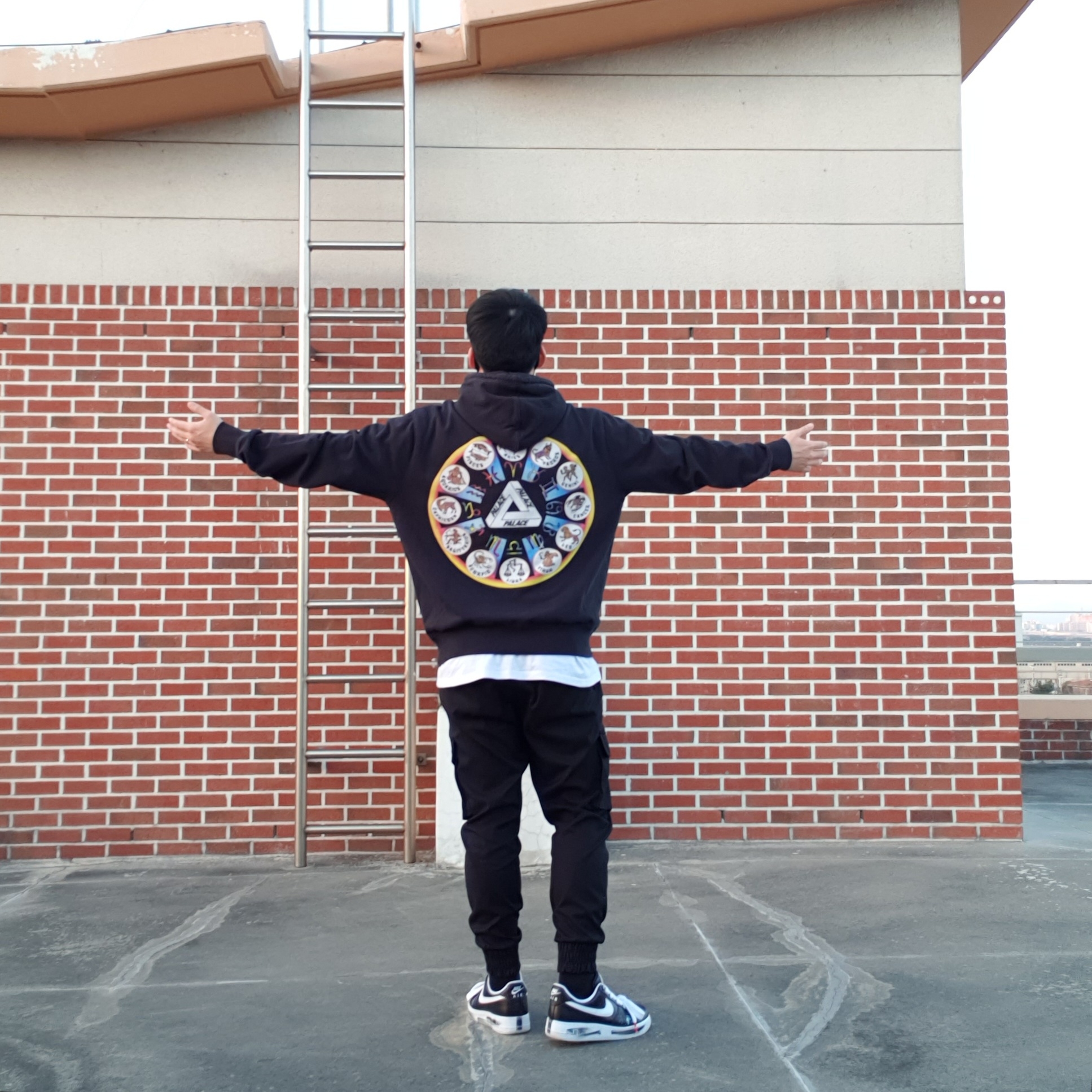 Nike x Peaceminusone Air Force 1 Low Para-Noise 착용 스타일 - 2