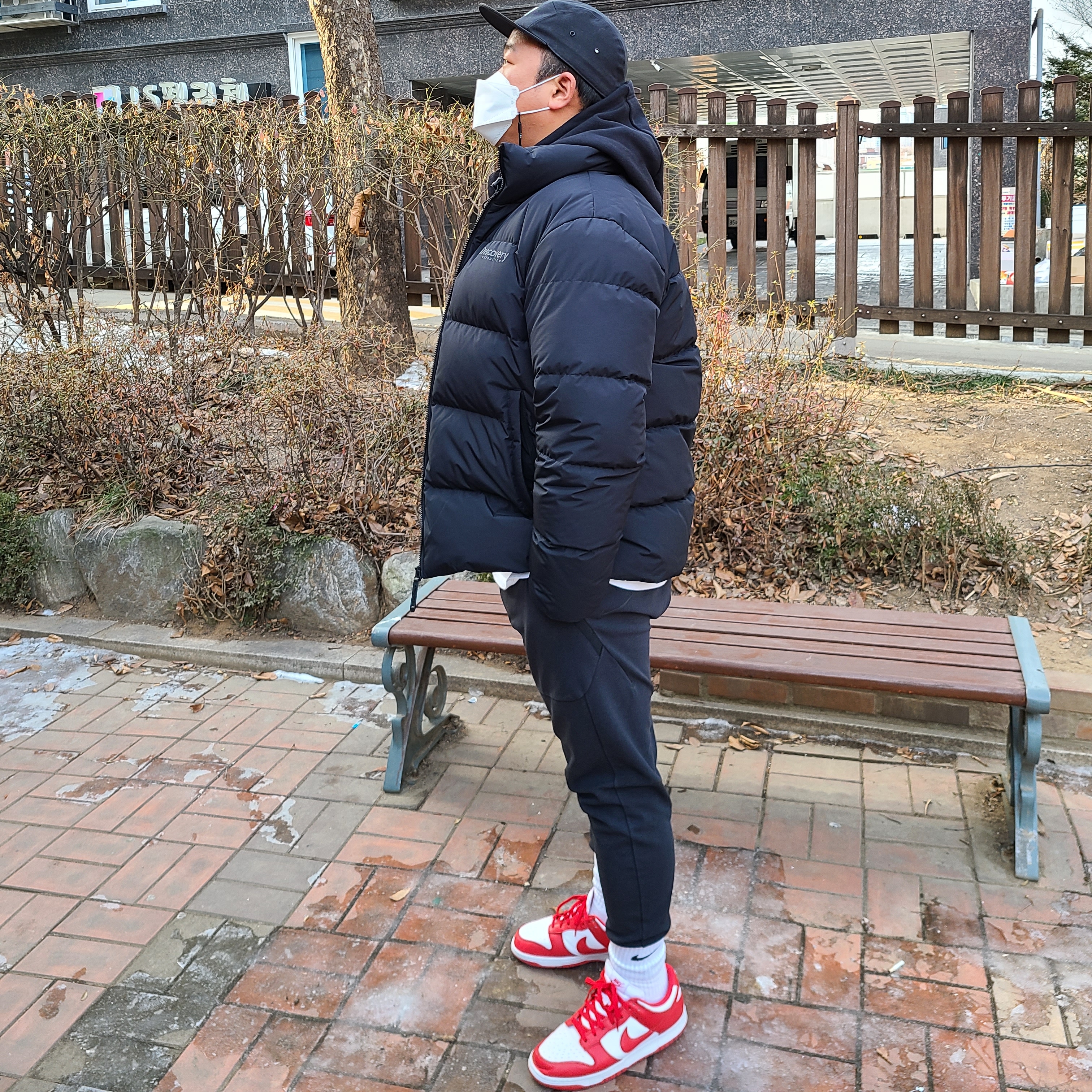 Nike Dunk Low SP University Red 2020 착용 스타일
