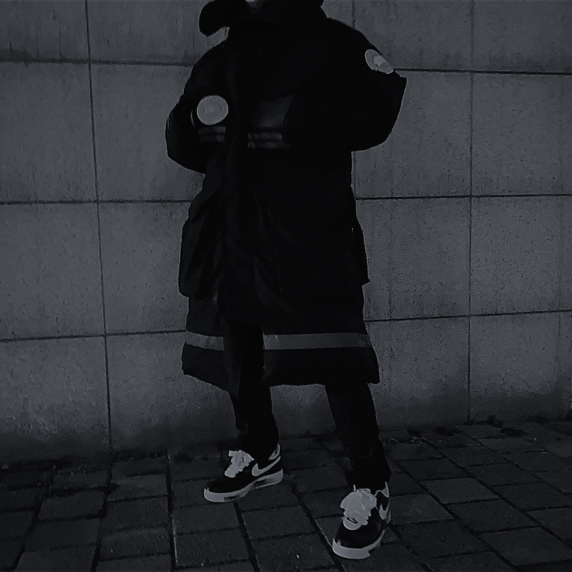 Nike x Peaceminusone Air Force 1 Low Para-Noise 착용 스타일