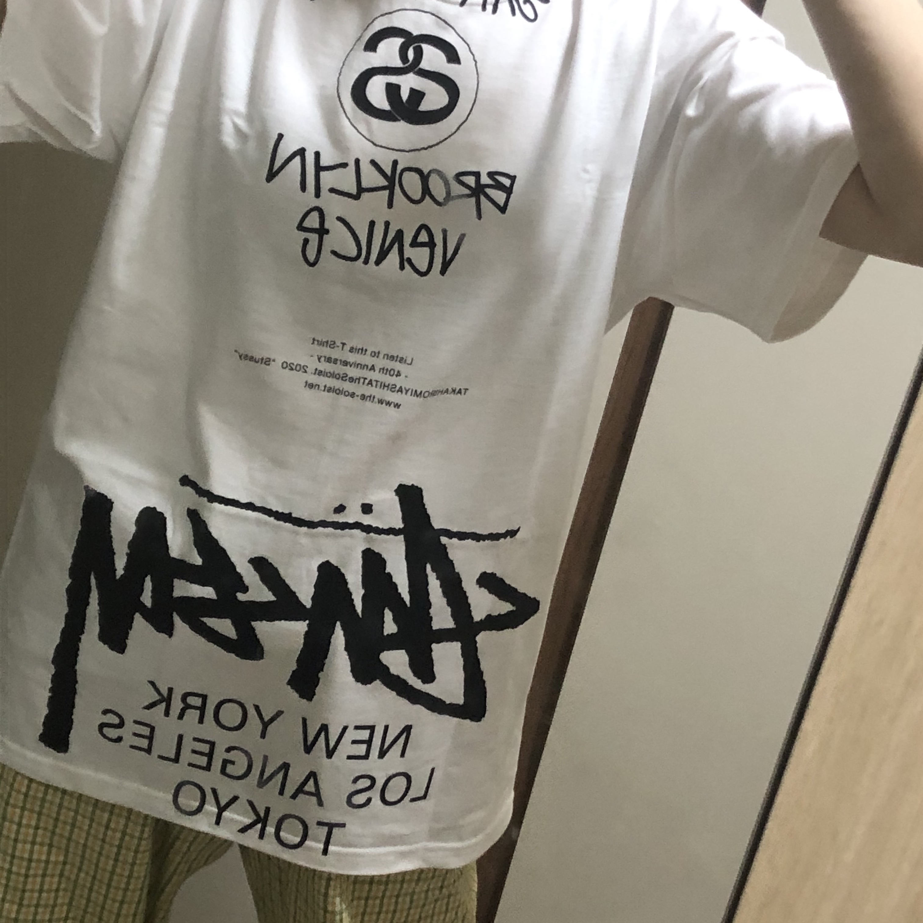 Stussy x Takahiromiyashita The Soloist 40 WT T-Shirt 착용 스타일 - 2