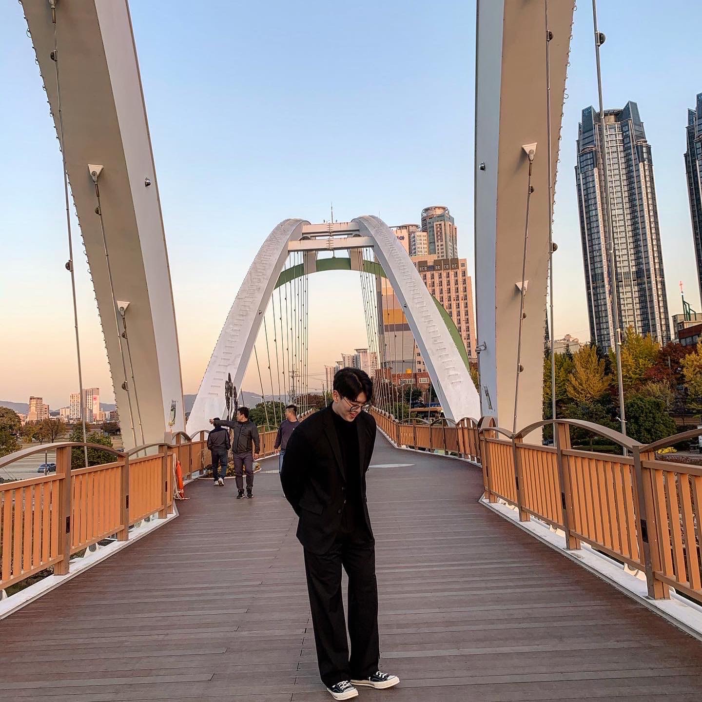 Converse Chuck 70 Hi Black 착용 스타일