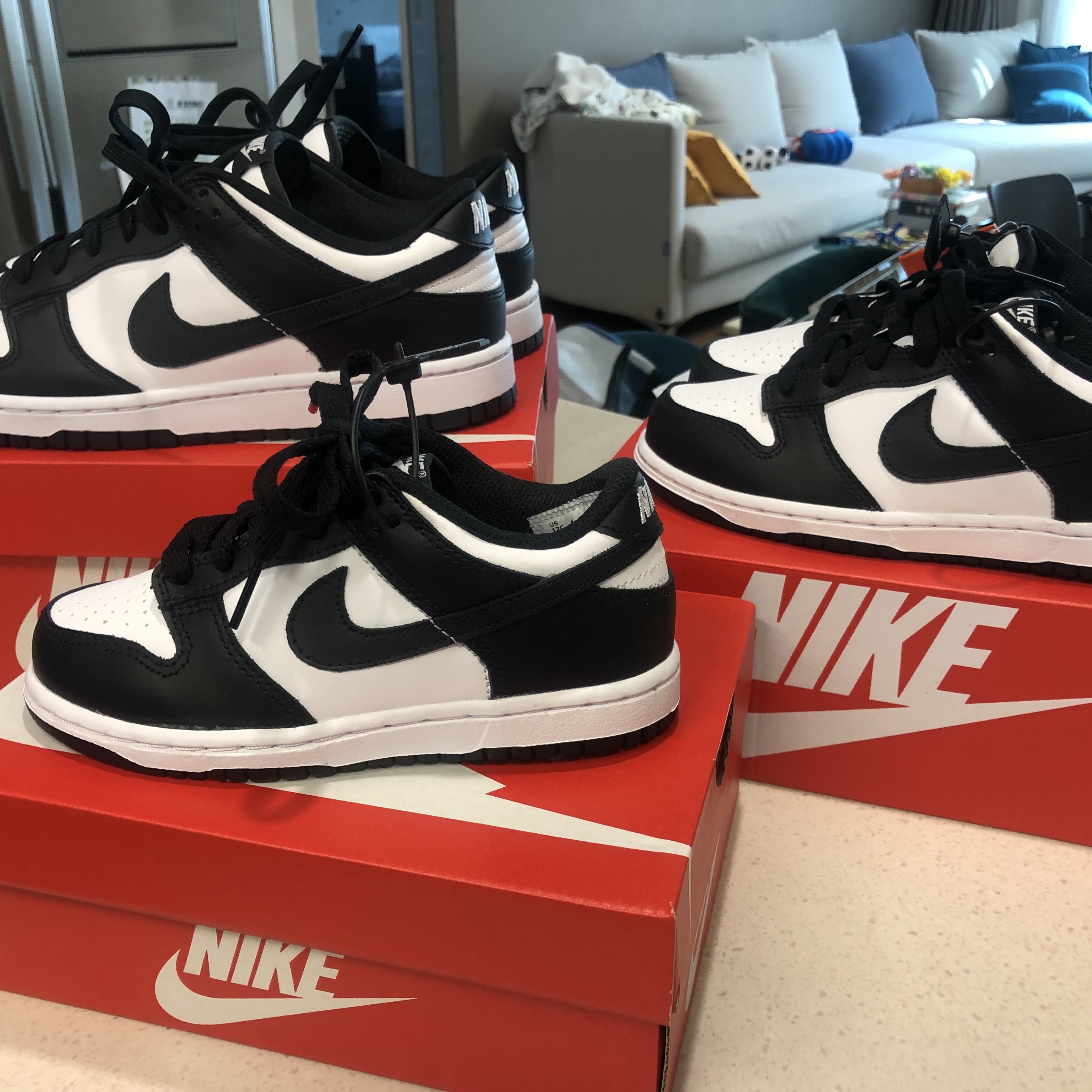 Nike Dunk Low Retro Black, (W) Nike Dunk Low Black 착용 스타일
