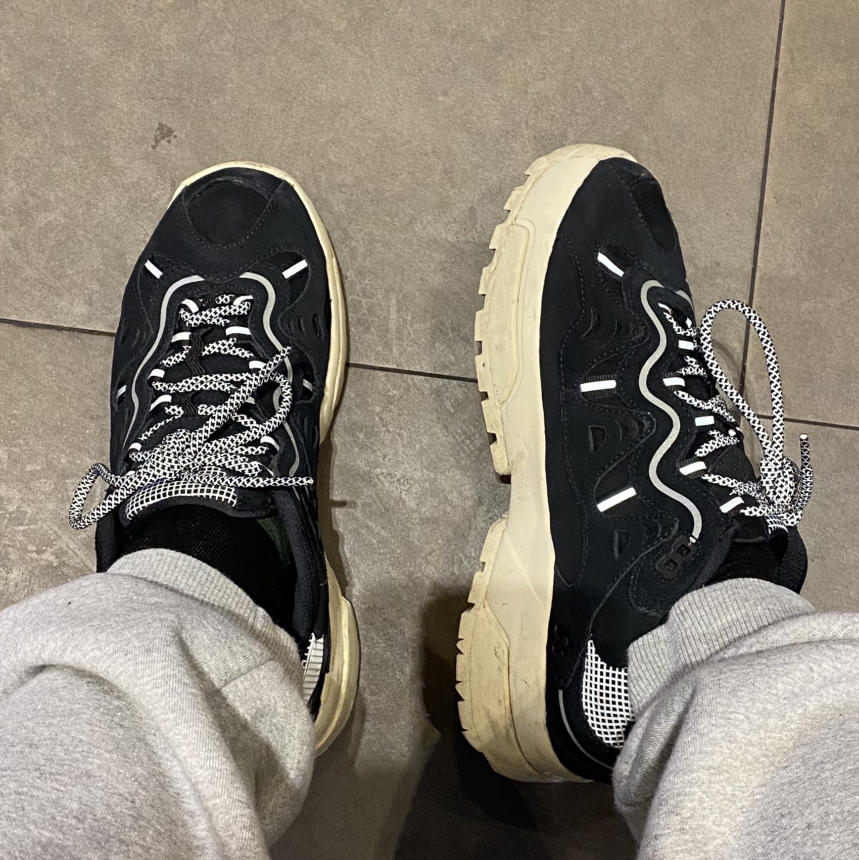 Converse x Golf le Fleur Gianno Black 착용 스타일 - 2