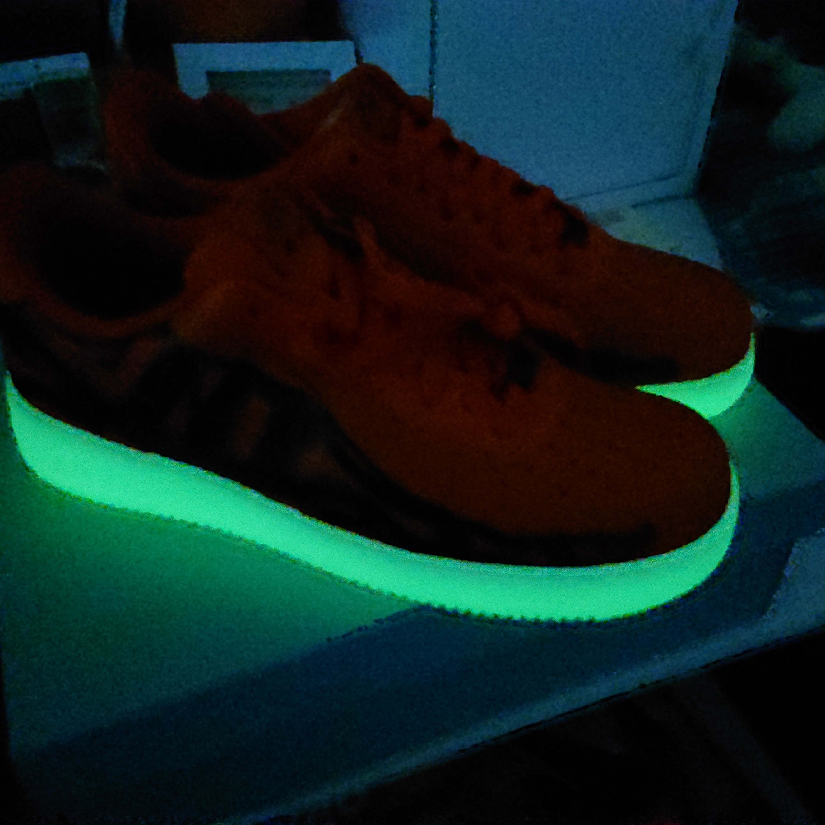 Nike Air Force 1 Low '07 Orange Skeleton 착용 스타일 - 3