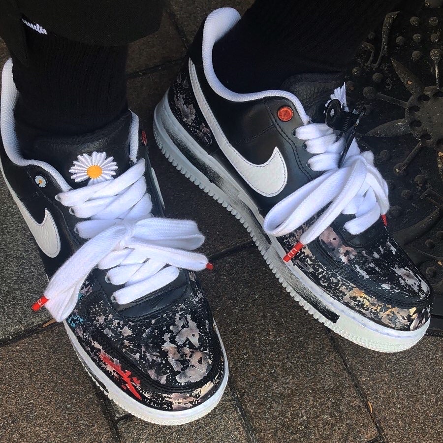 Nike x Peaceminusone Air Force 1 Low Para-Noise 착용 스타일 - 2