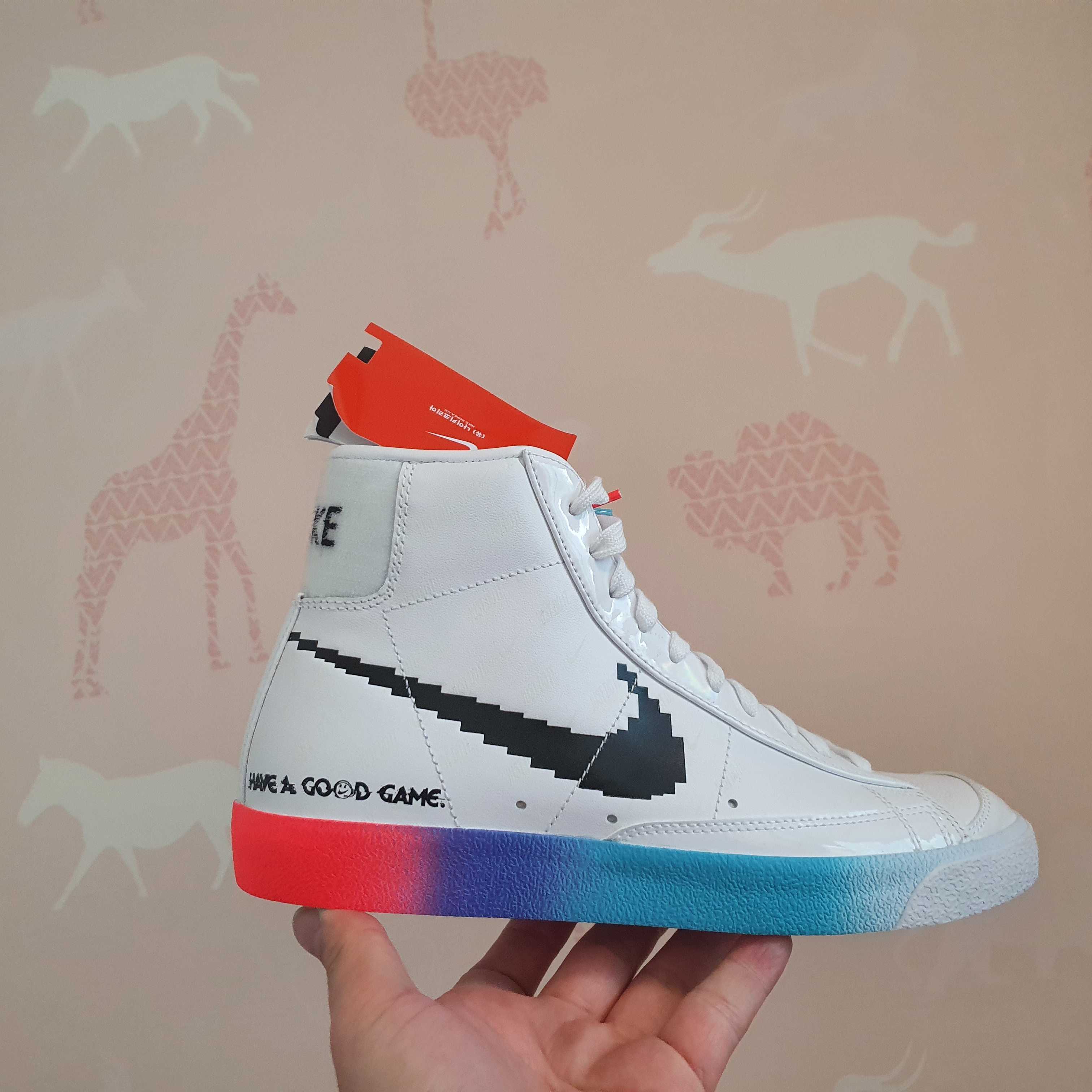 Nike Blazer Mid '77 Vintage Have a Good Game 착용 스타일 - 1