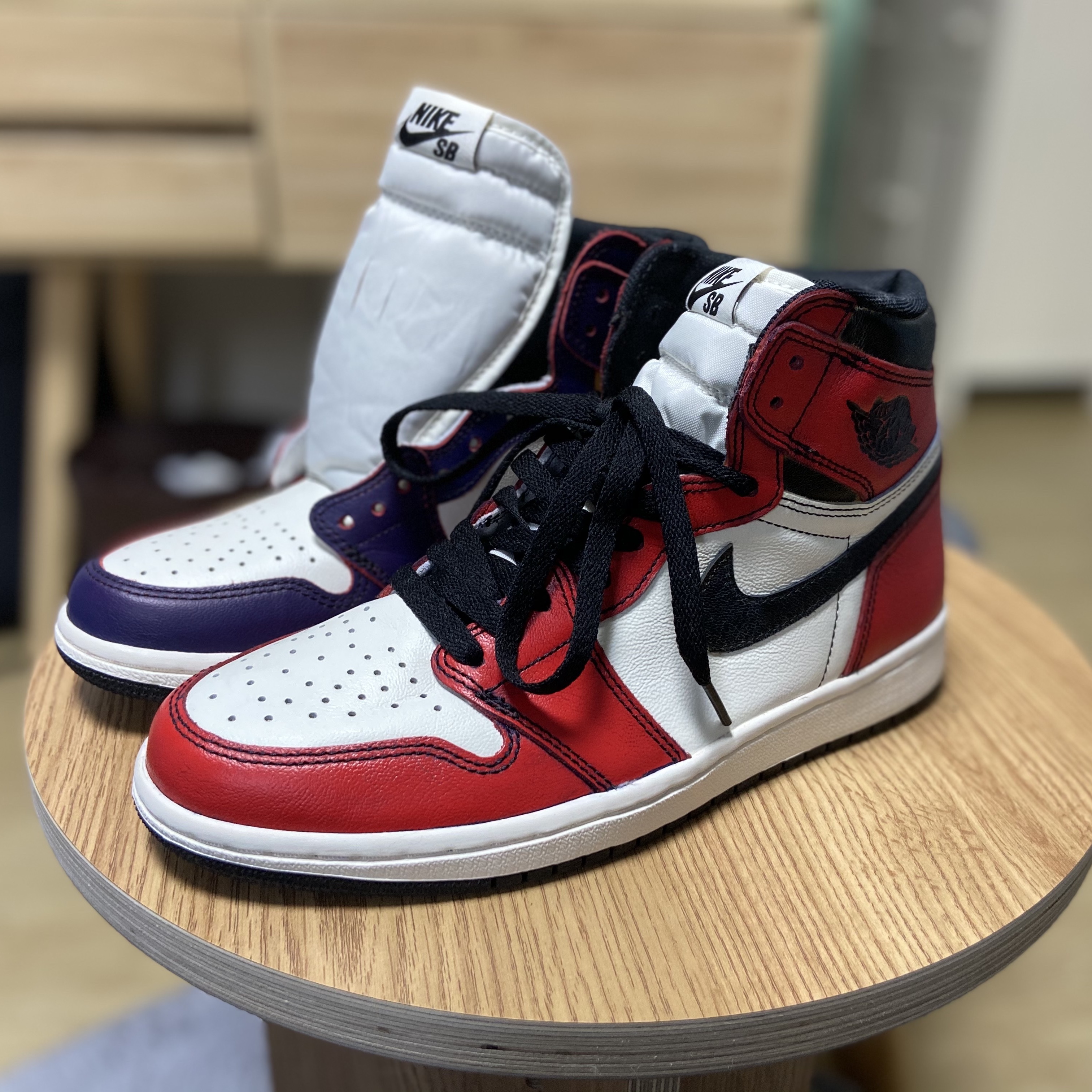 Jordan 1 Retro High OG Defiant SB LA to Chicago 착용 스타일 - 5
