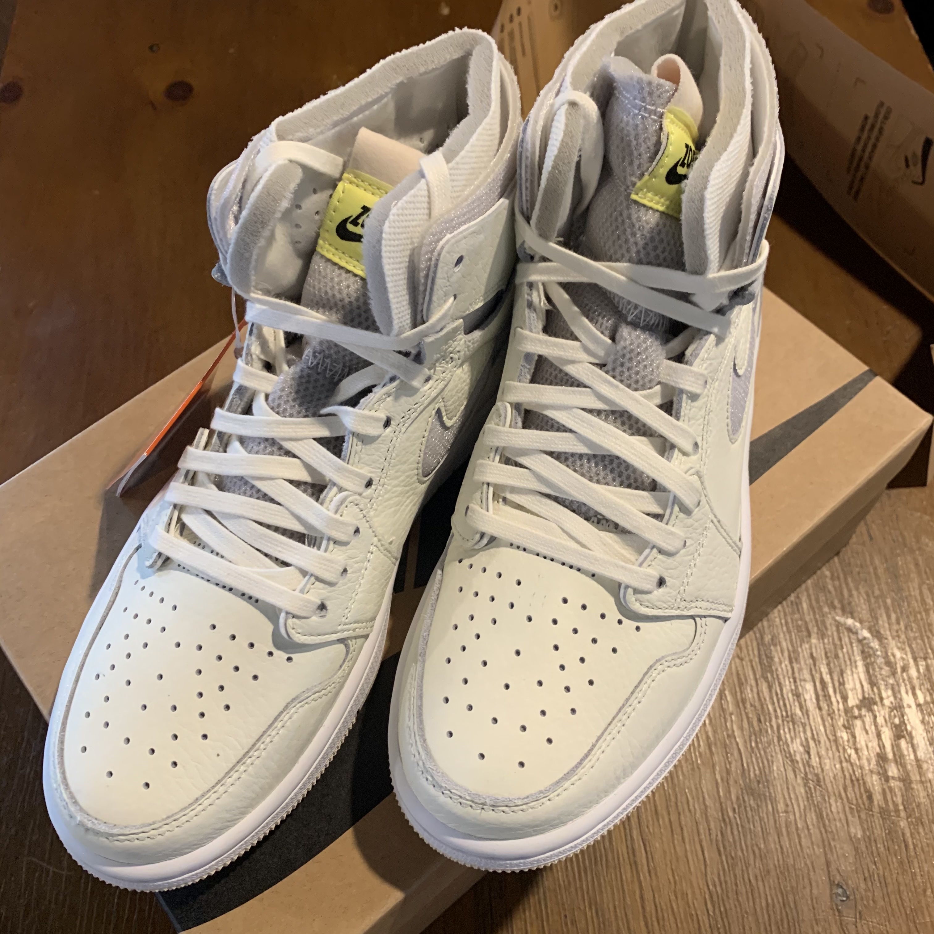 (W) Jordan 1 Zoom Air CMFT Sail 착용 스타일 - 2