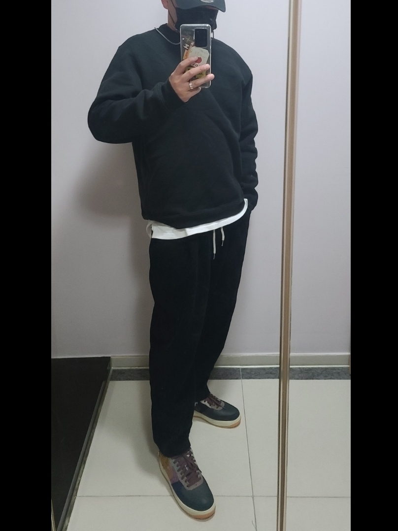 Nike x Travis Scott Air Force 1 Low Cactus Jack 착용 스타일