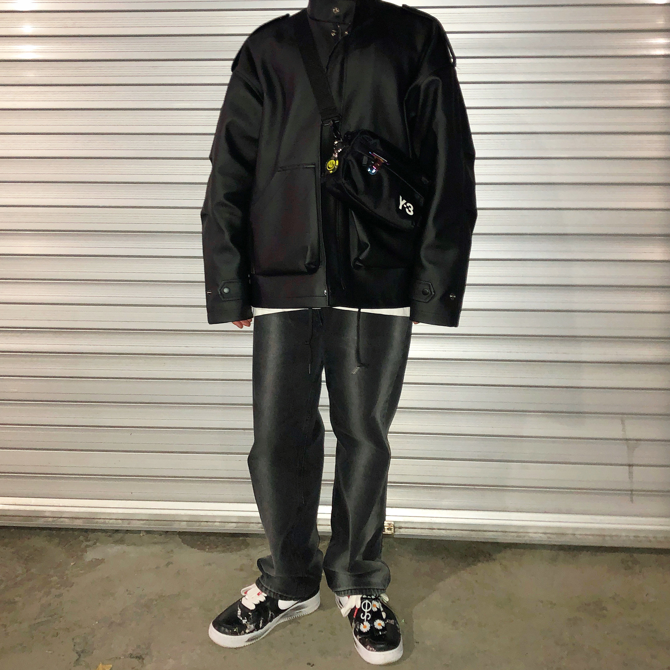 Nike x Peaceminusone Air Force 1 Low Para-Noise 착용 스타일