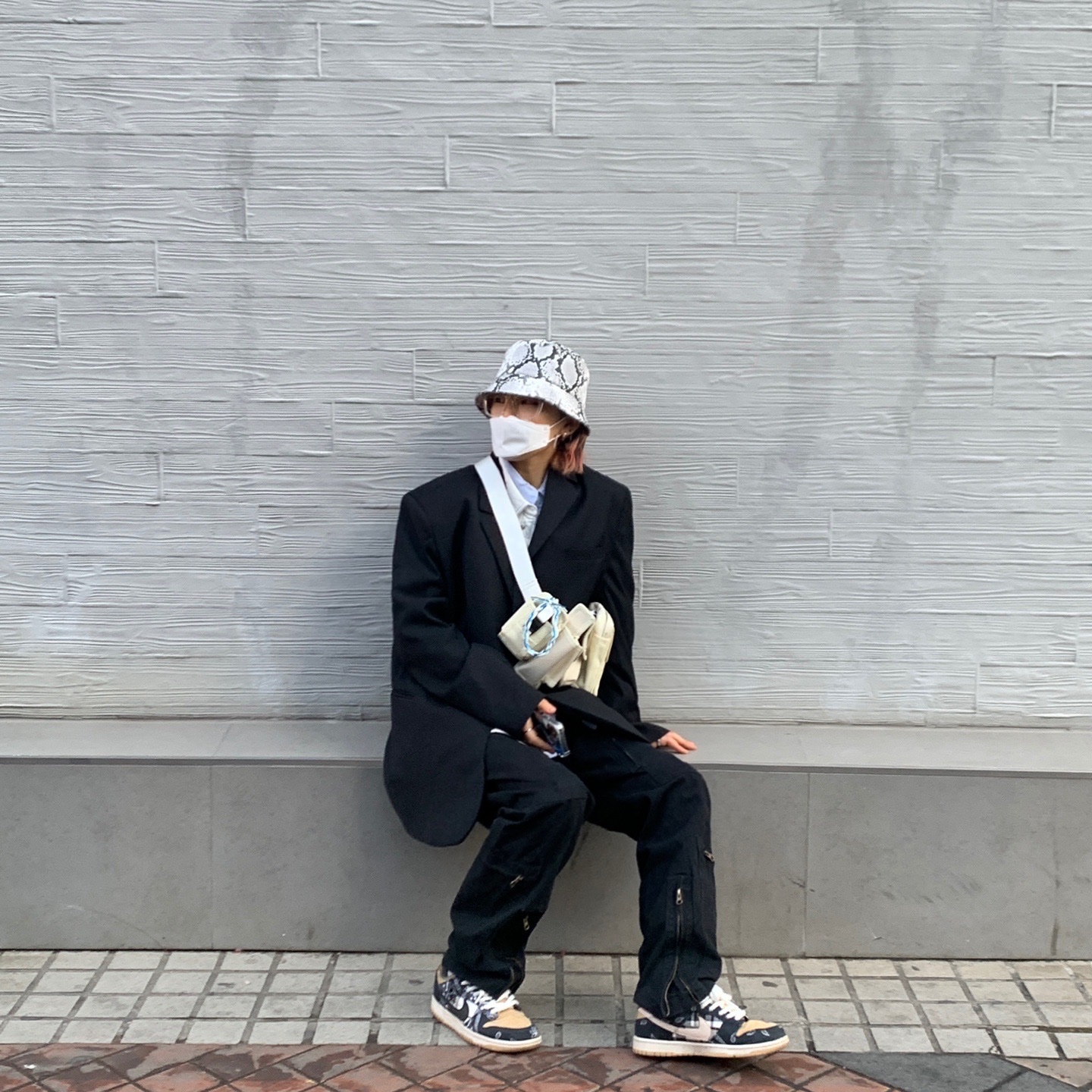 Nike x Travis Scott SB Dunk Low 착용 스타일