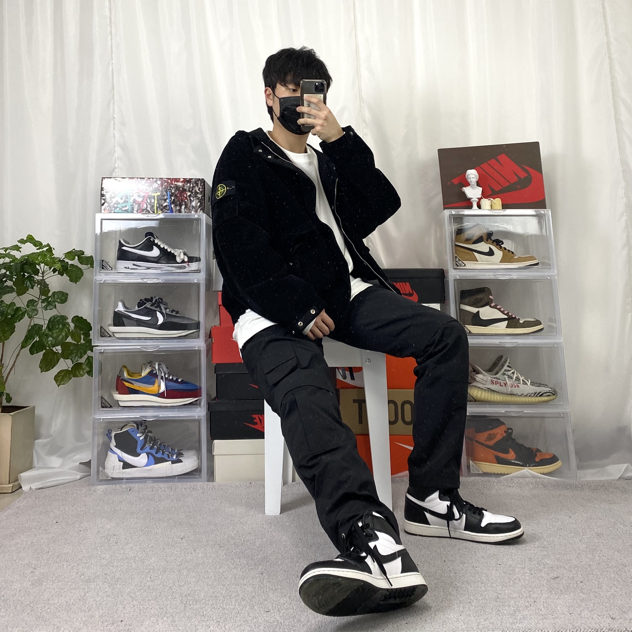 Jordan 1 Retro High OG Black White 2014 착용 스타일