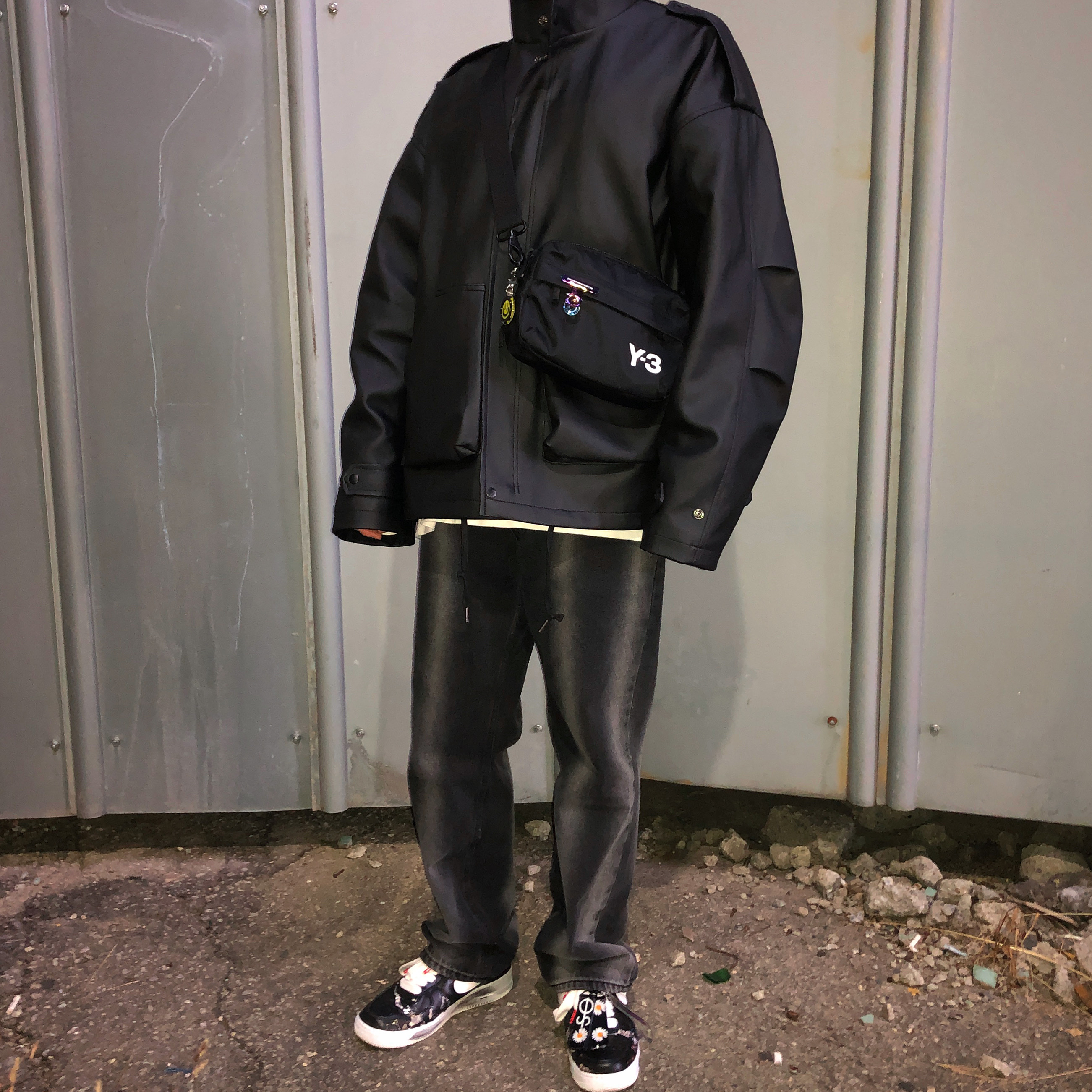 Nike x Peaceminusone Air Force 1 Low Para-Noise 착용 스타일