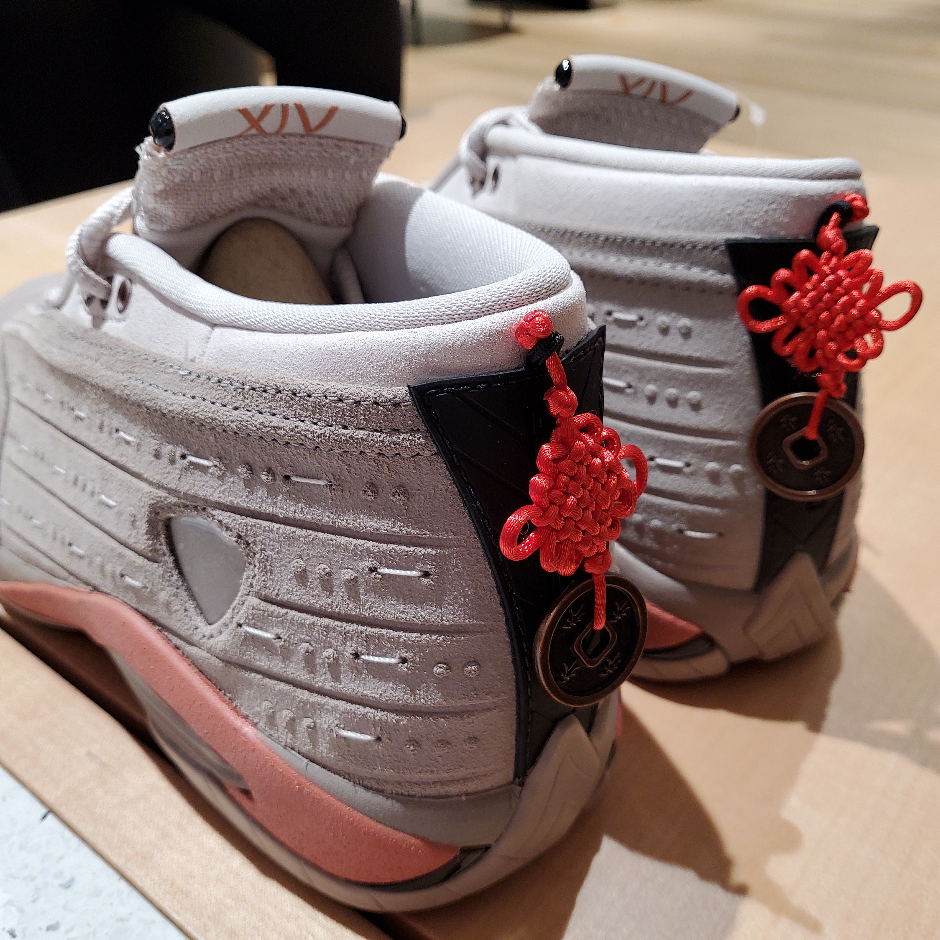 Jordan 14 x Clot Retro Low Terracotta 착용 스타일 - 2