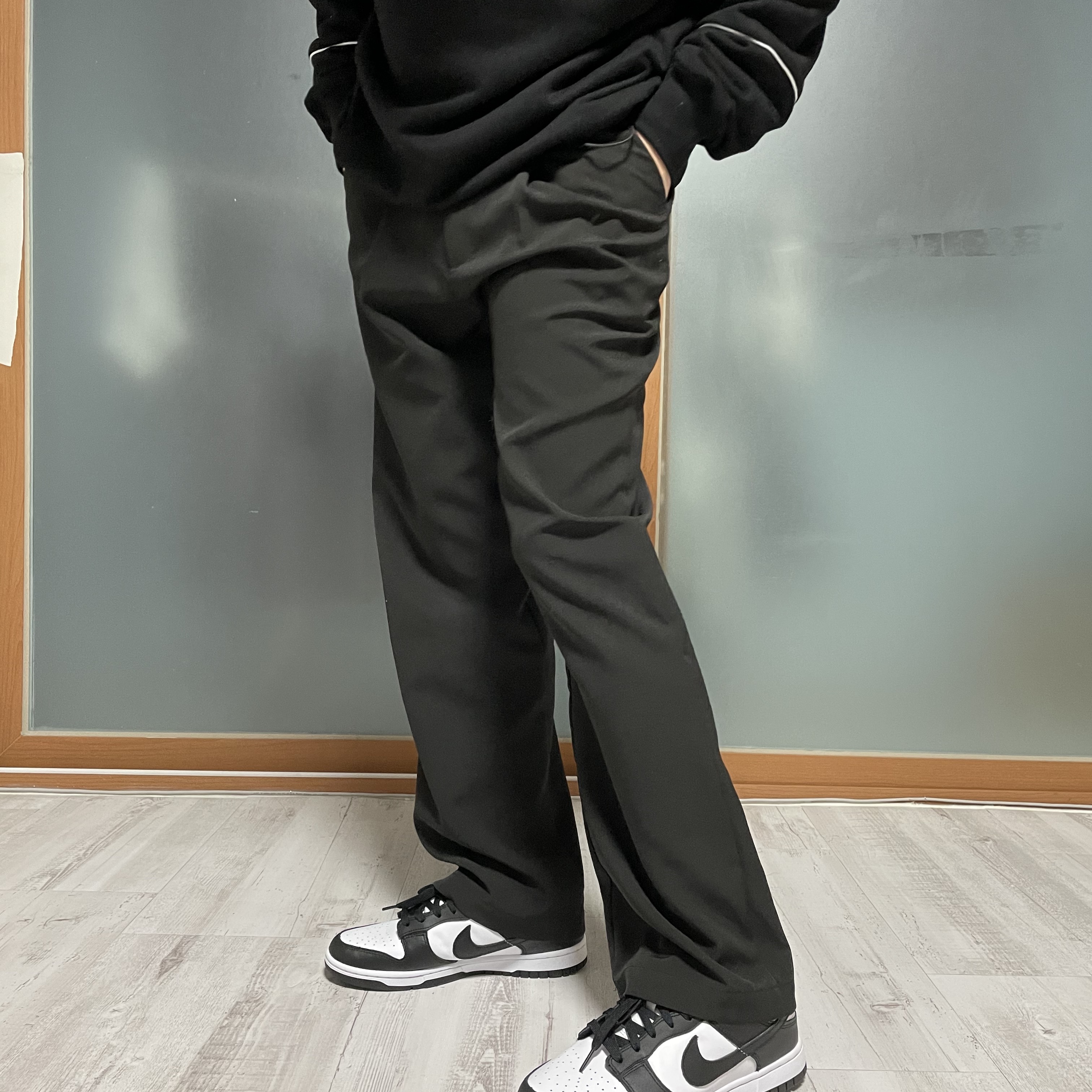 Nike Dunk Low Retro Black 착용 스타일