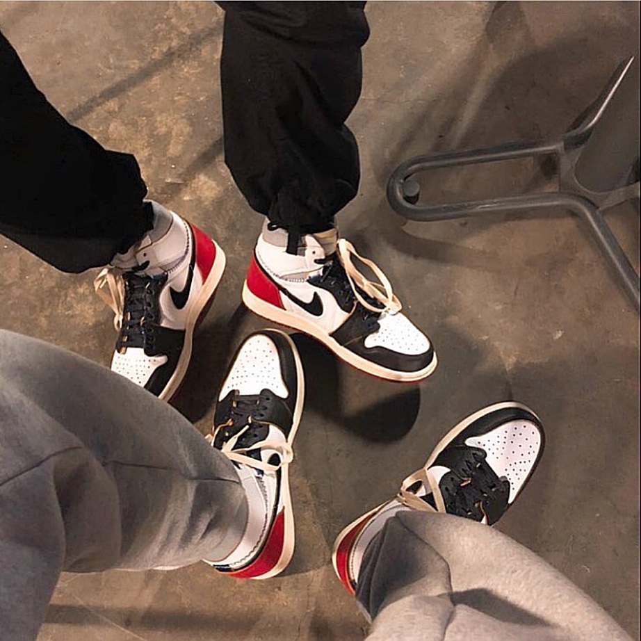 Jordan 1 x Union Retro High Black Toe 착용 스타일 - 2