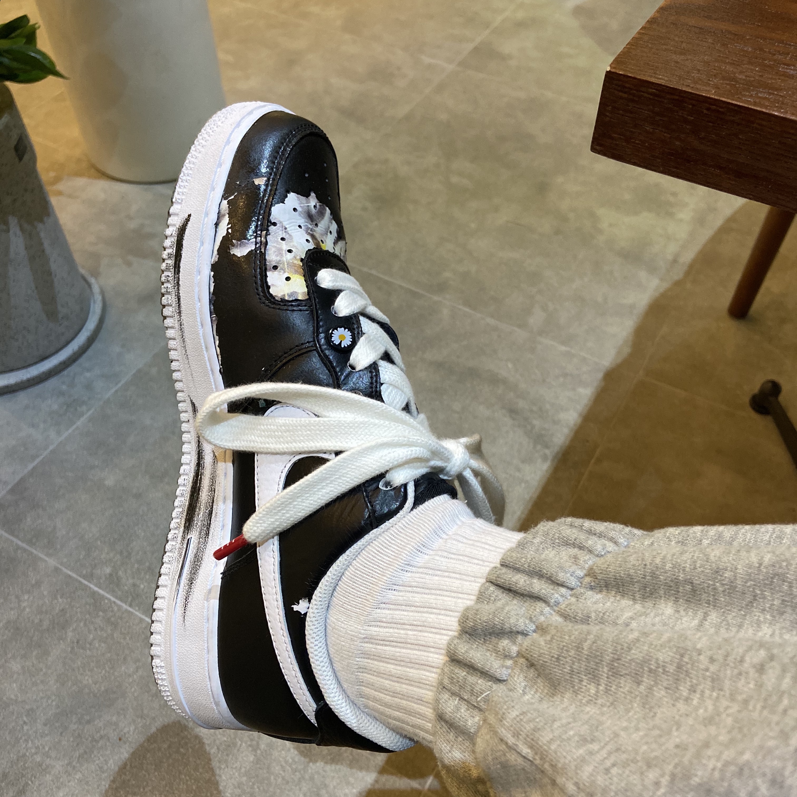 Nike x Peaceminusone Air Force 1 Low Para-Noise 착용 스타일 - 2