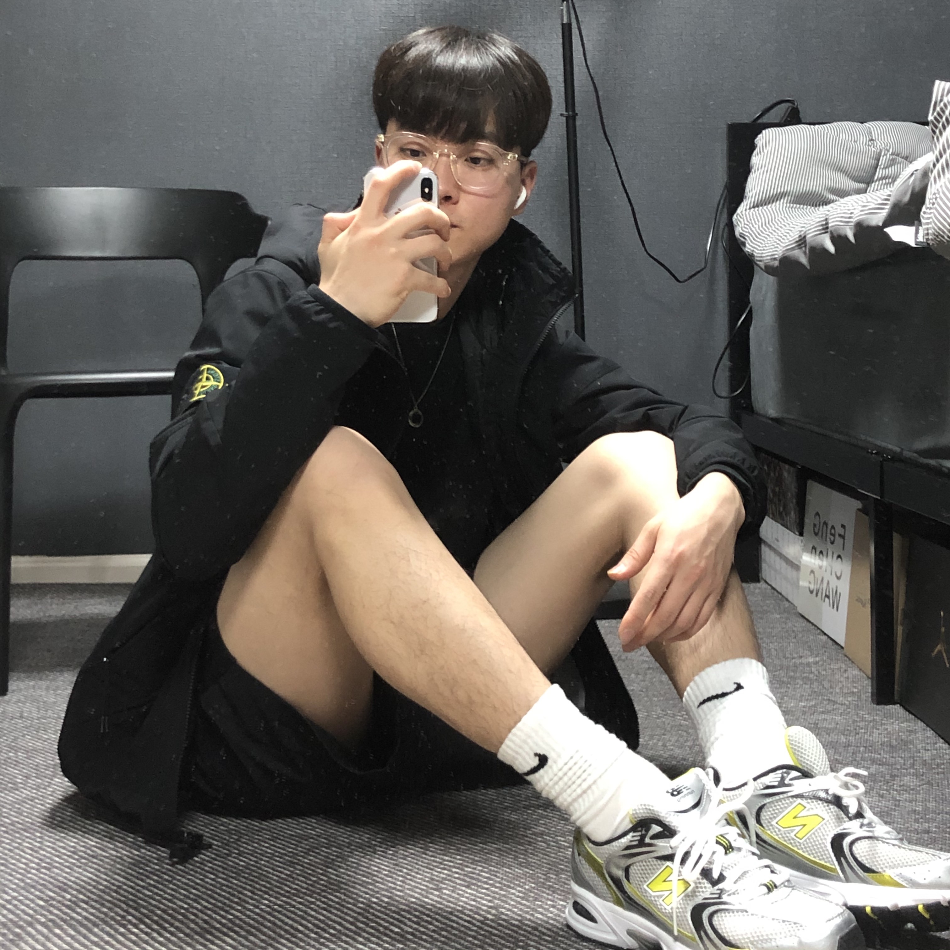New Balance 530 Silver 착용 스타일