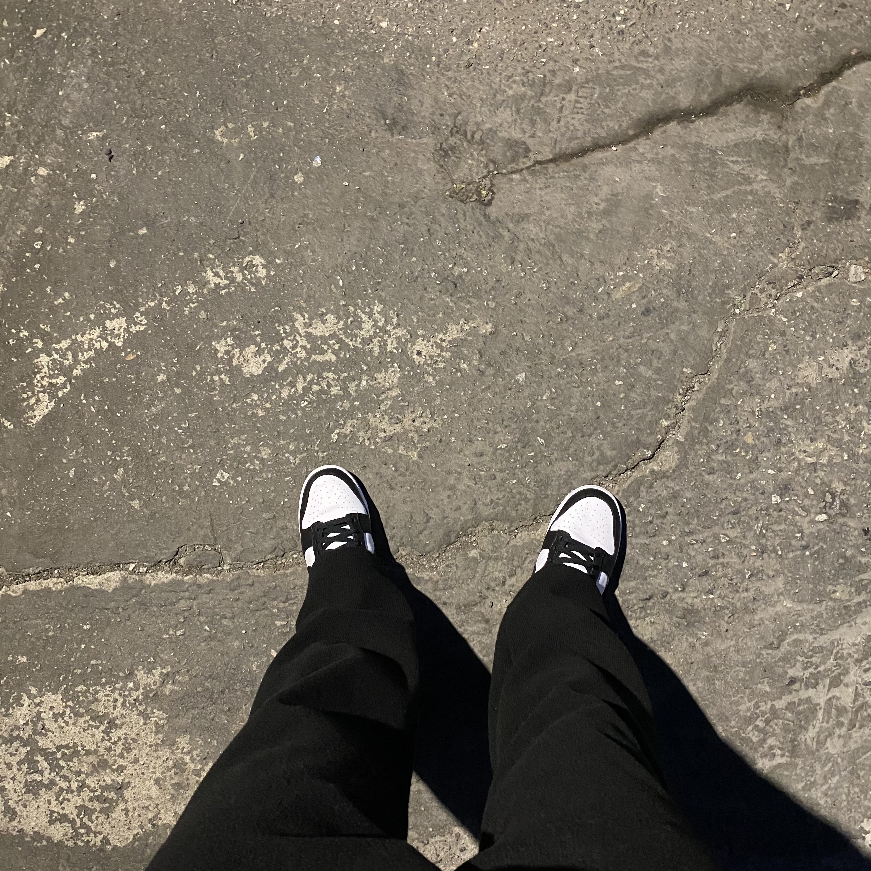 Nike Dunk Low Retro Black 착용 스타일