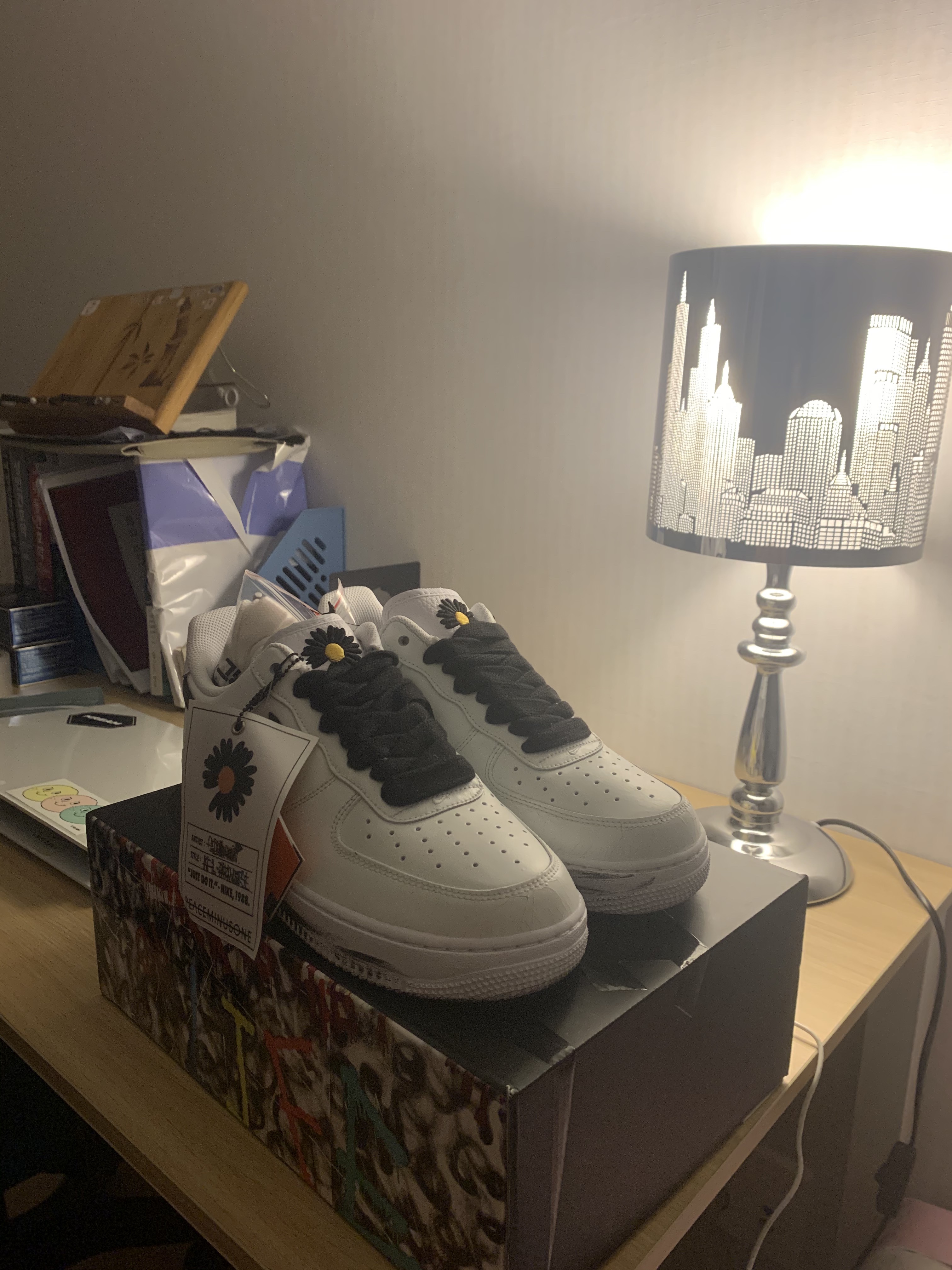 Nike x Peaceminusone Air Force 1 Low Para-Noise 2.0 착용 스타일