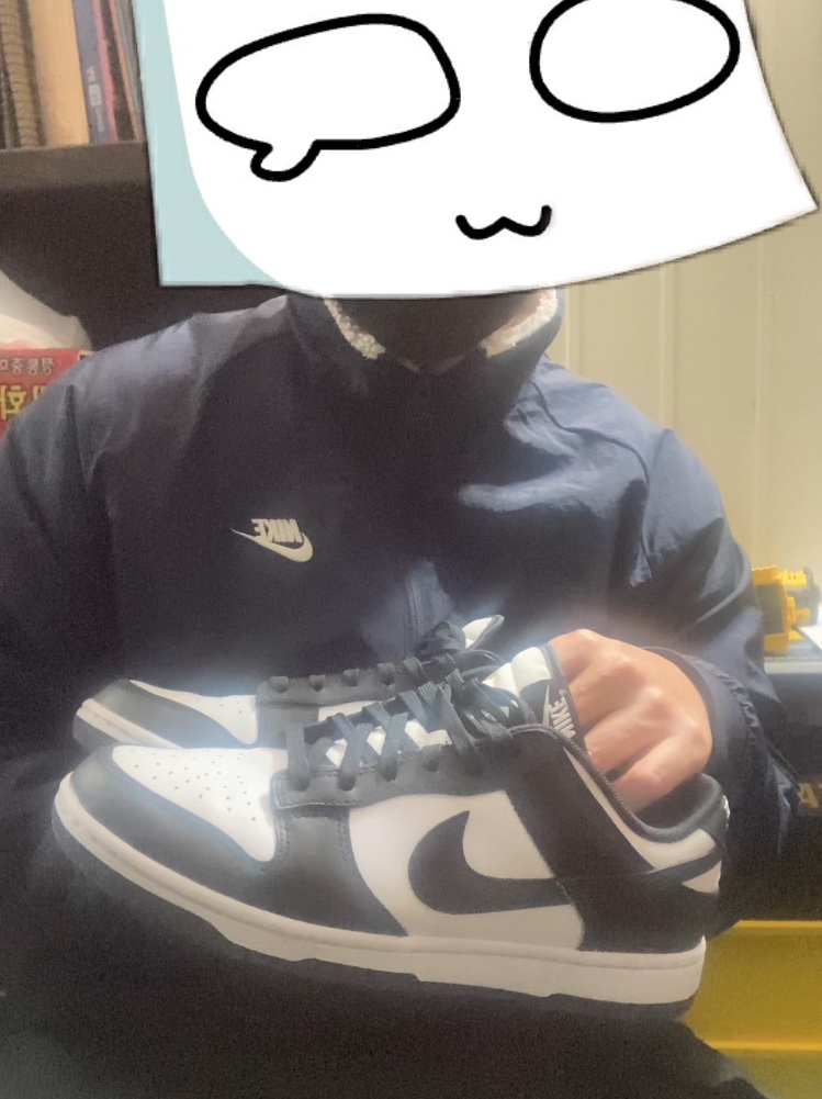 Nike Dunk Low Retro Black 착용 스타일