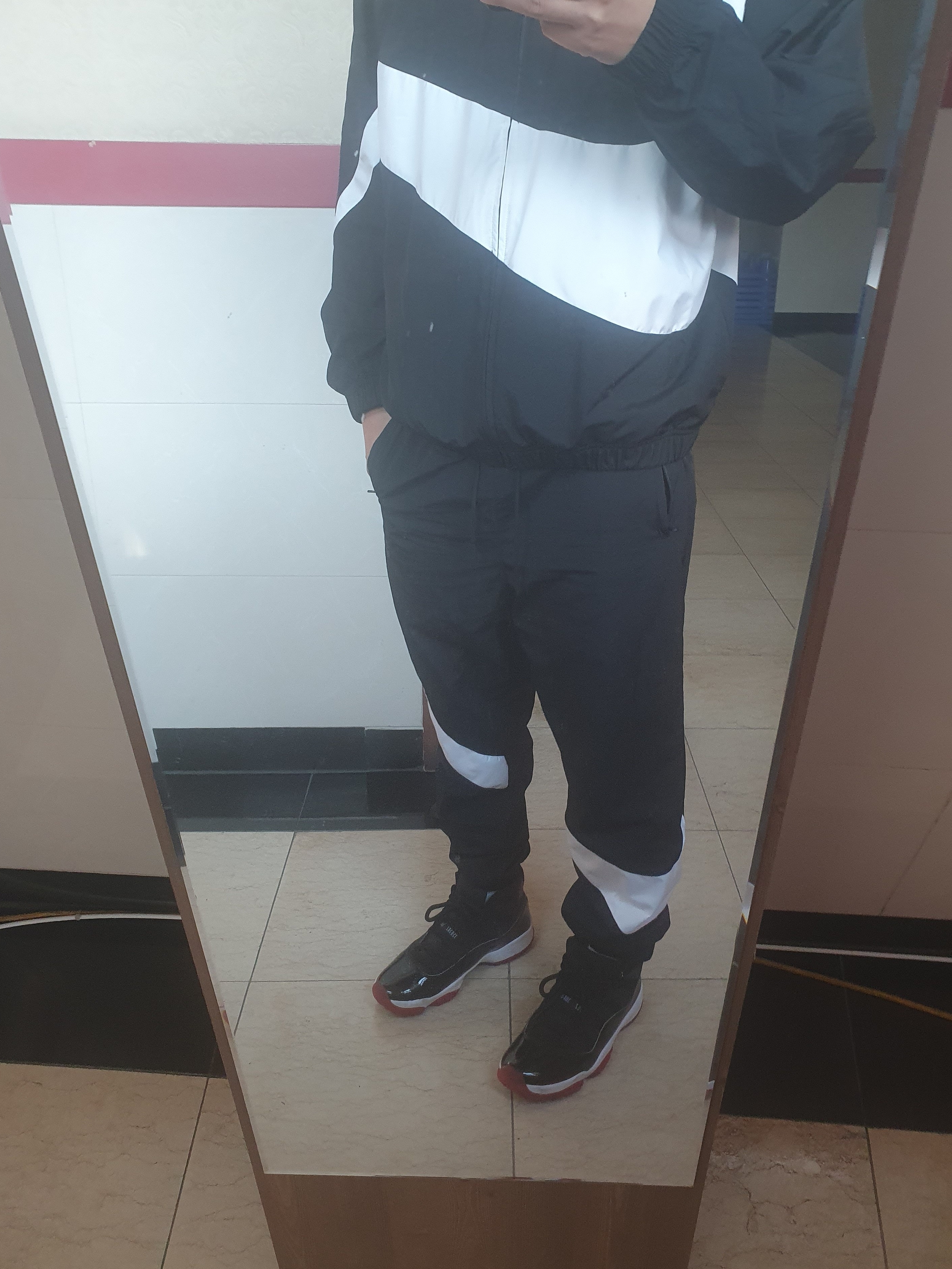 Jordan 11 Retro Bred 2019 착용 스타일