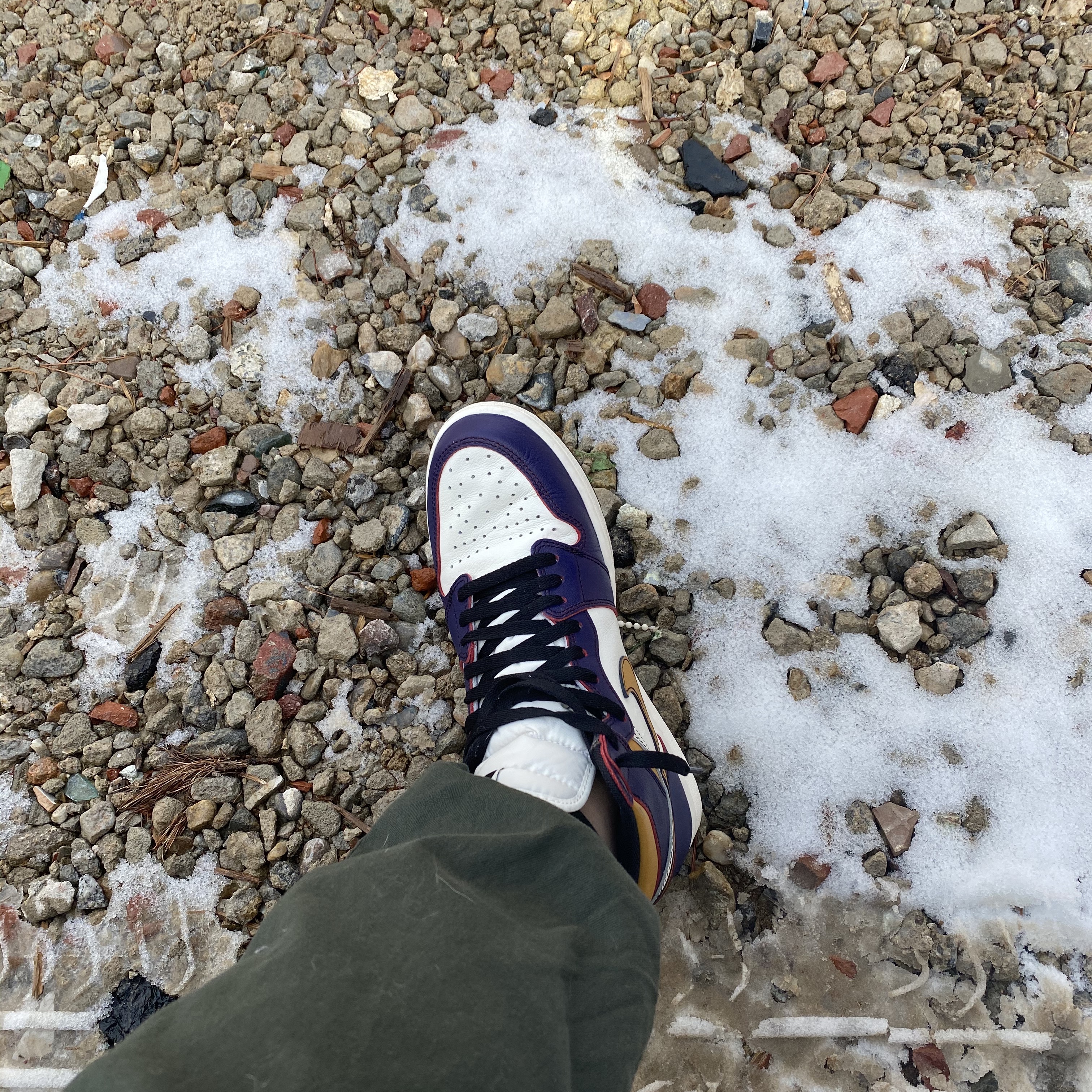 Jordan 1 Retro High OG Defiant SB LA to Chicago 착용 스타일