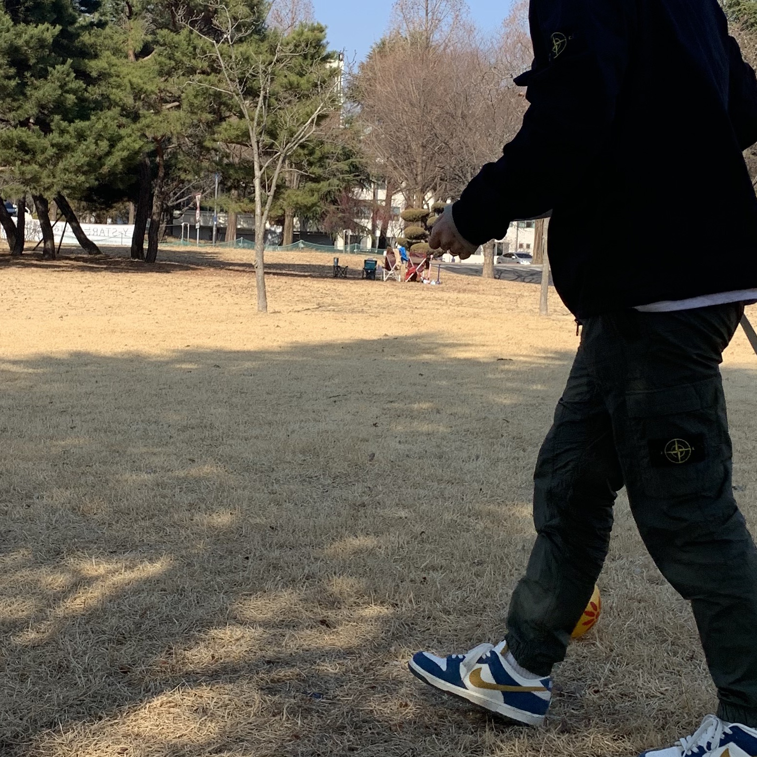 Nike x Kasina Dunk Low 80's Bus 착용 스타일