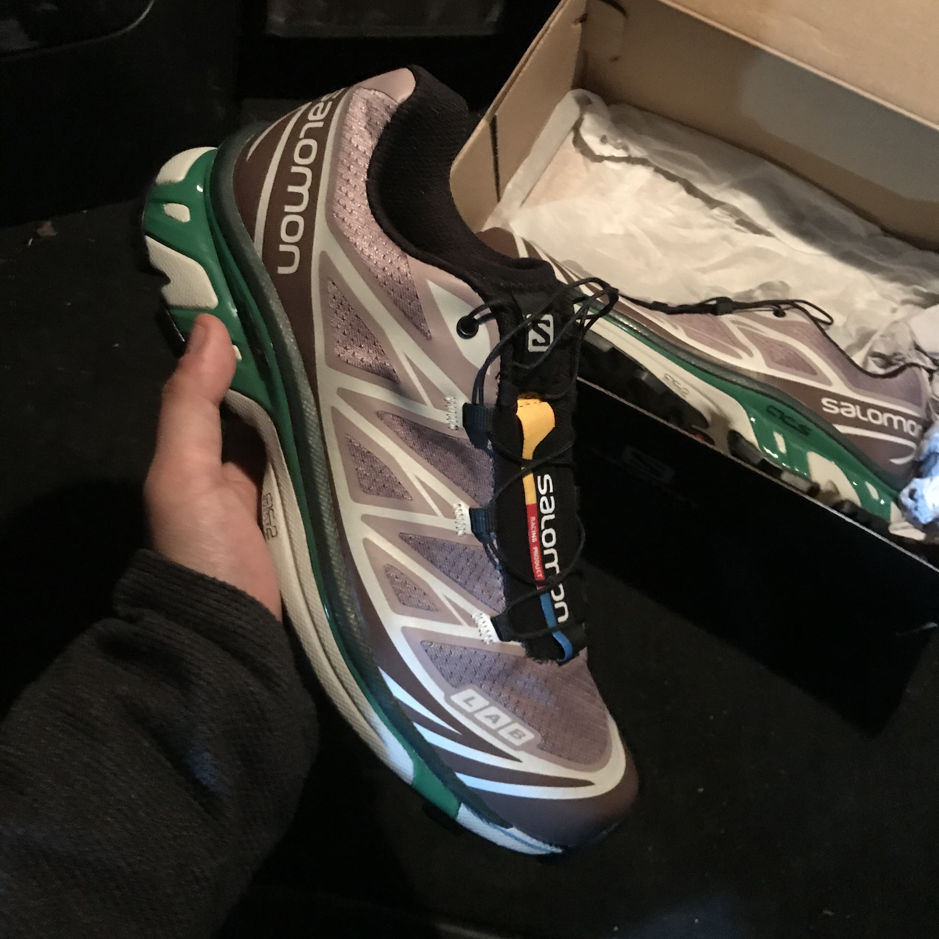 Salomon XT-6 ADV Pink, Salomon x Palace Speedcross 4 White 착용 스타일 - 1