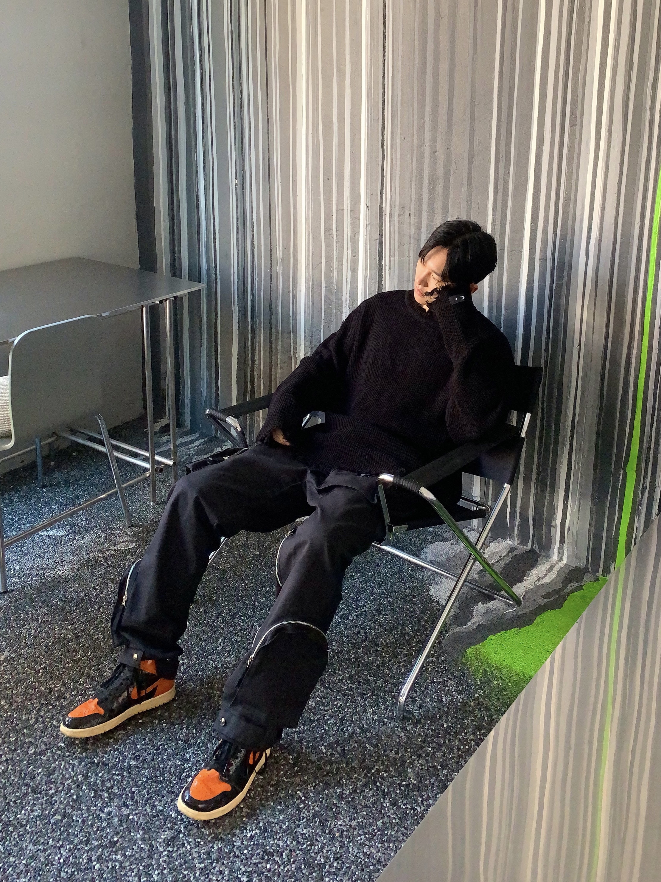 Jordan 1 Retro High Shattered Backboard 3.0 착용 스타일