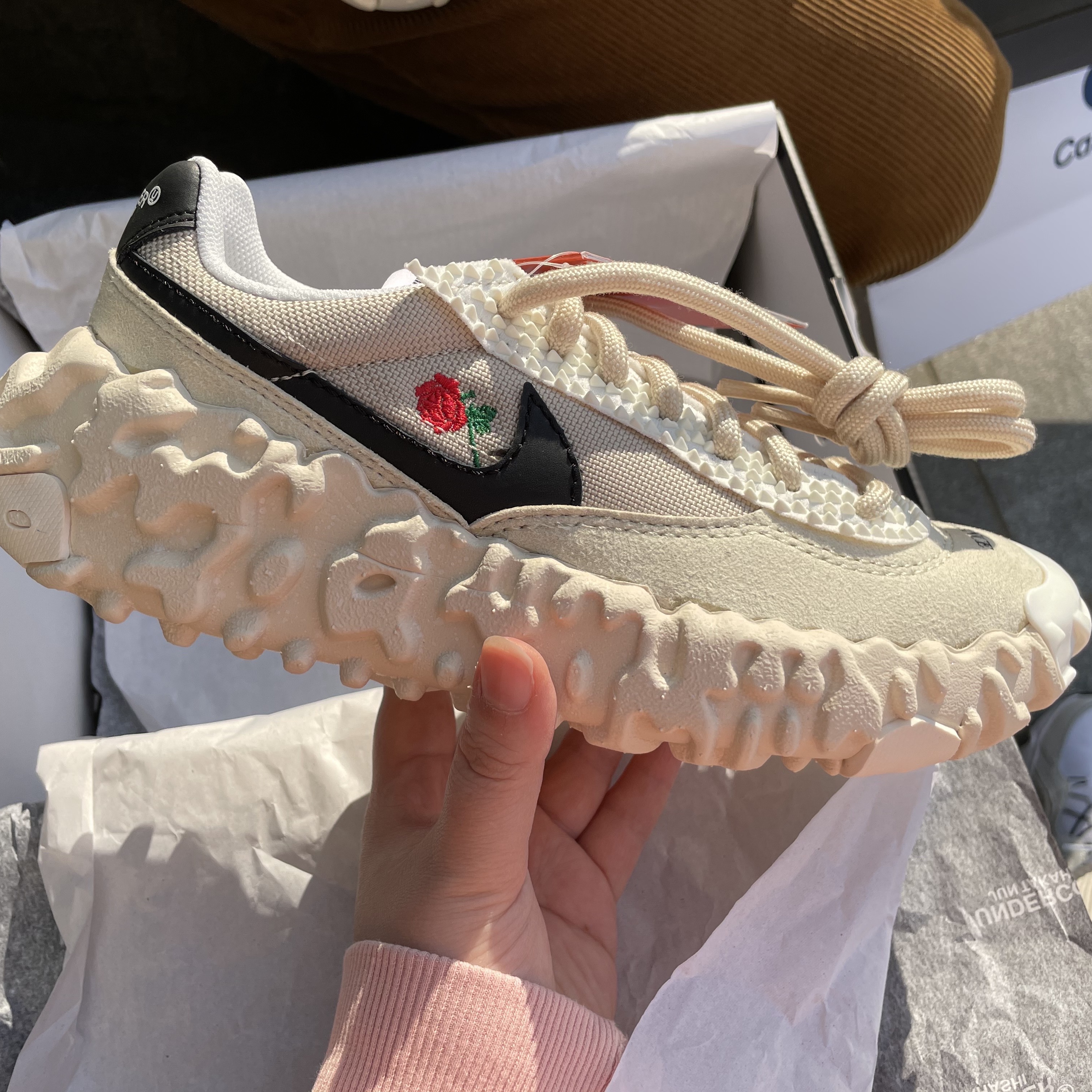 Nike x Undercover Overbreak SP Overcast 착용 스타일 - 1